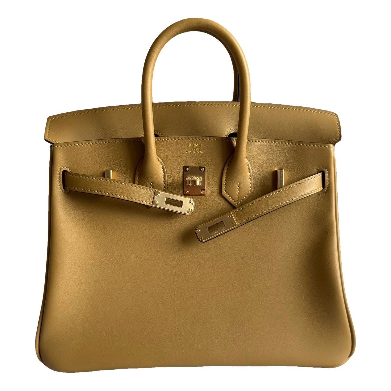 Hermes Birkin 25 Handbag Swift Leather