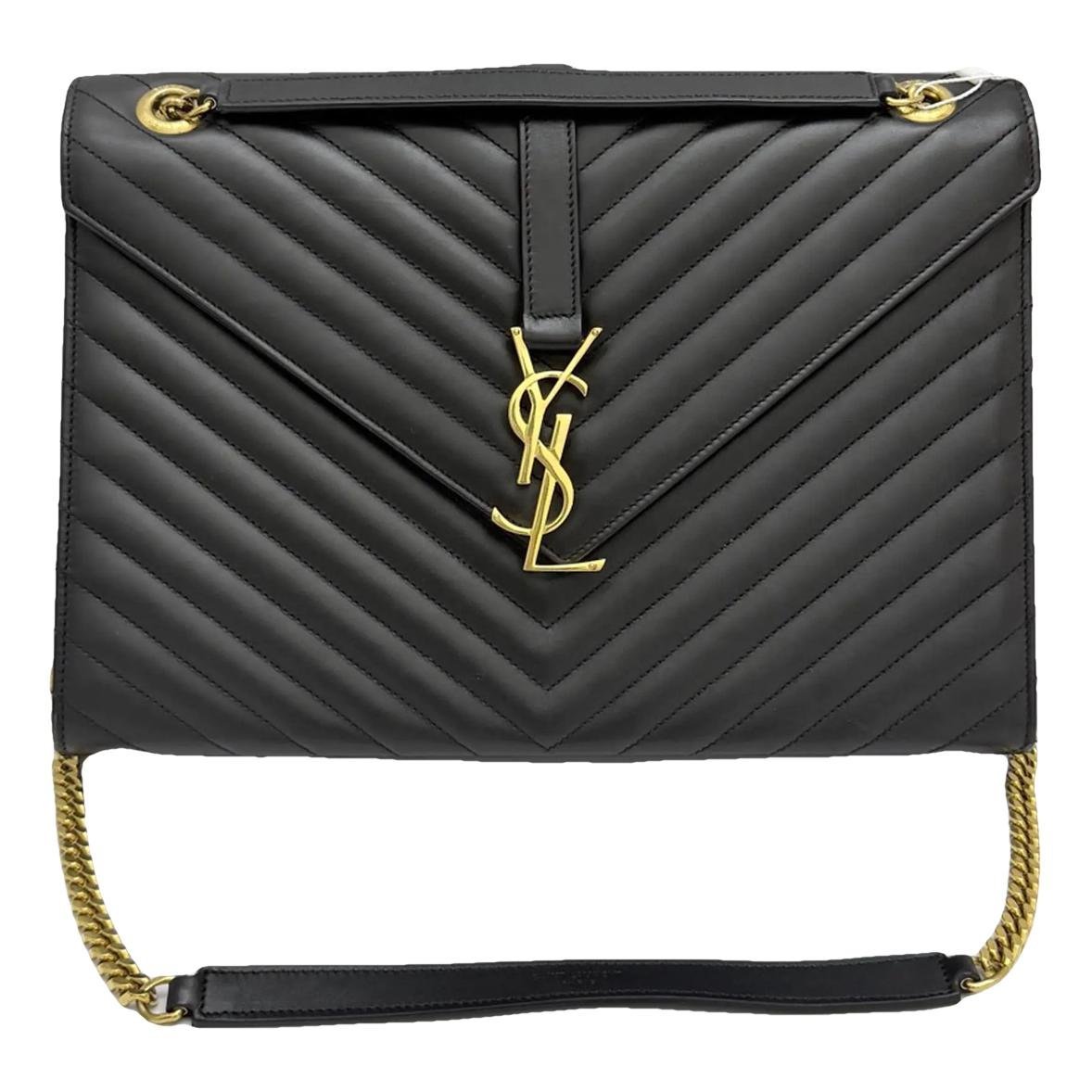 Portefeuille enveloppe leather crossbody bag