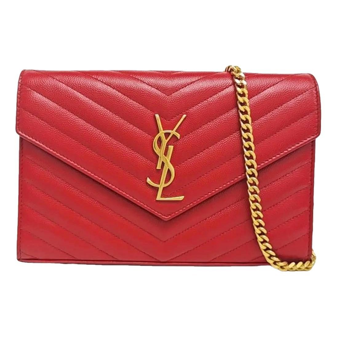 Collége monogramme leather handbag