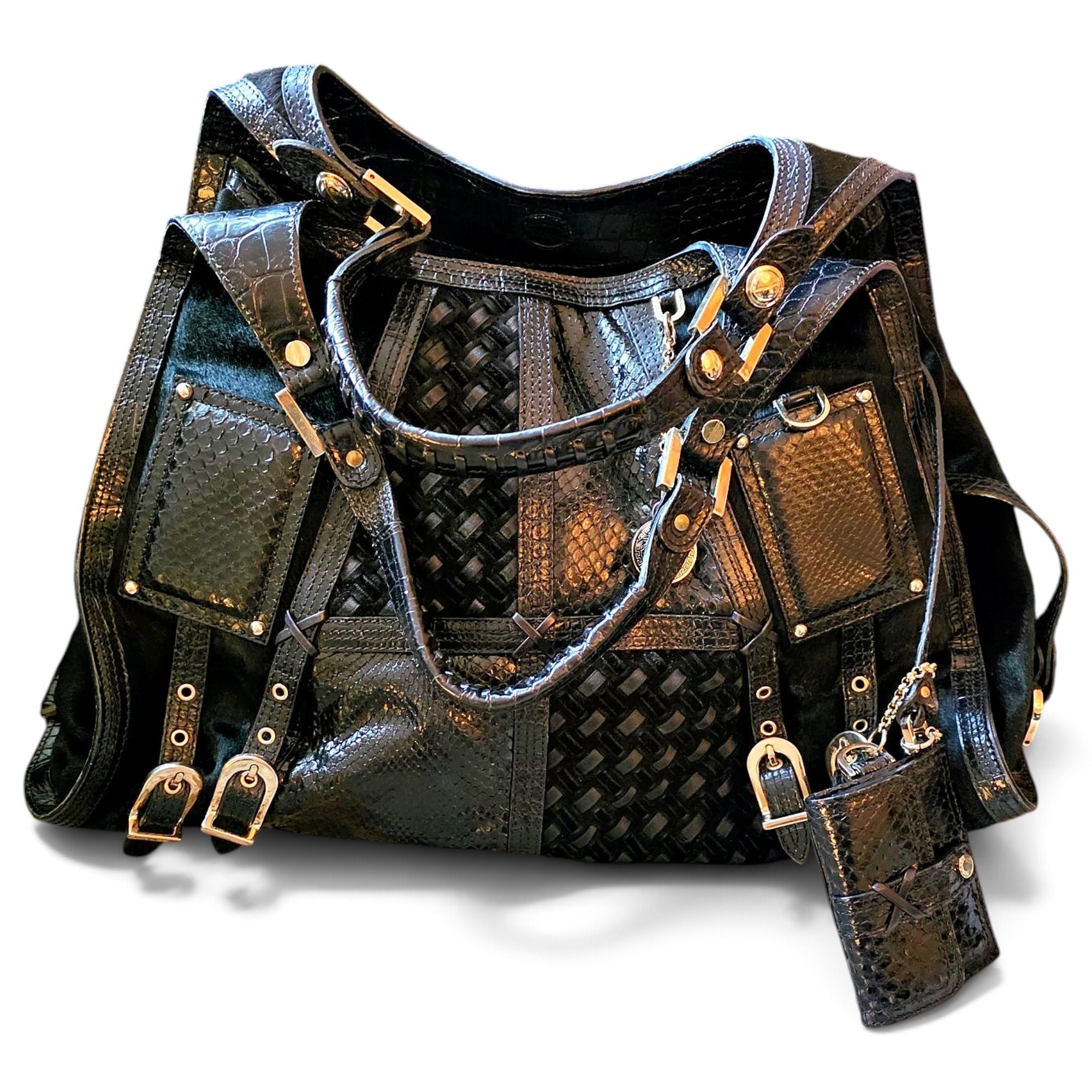 Leather handbag