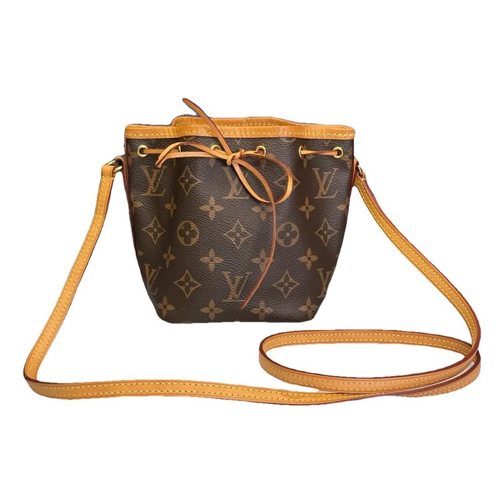 Louis Vuitton Nano Noé leather handbag