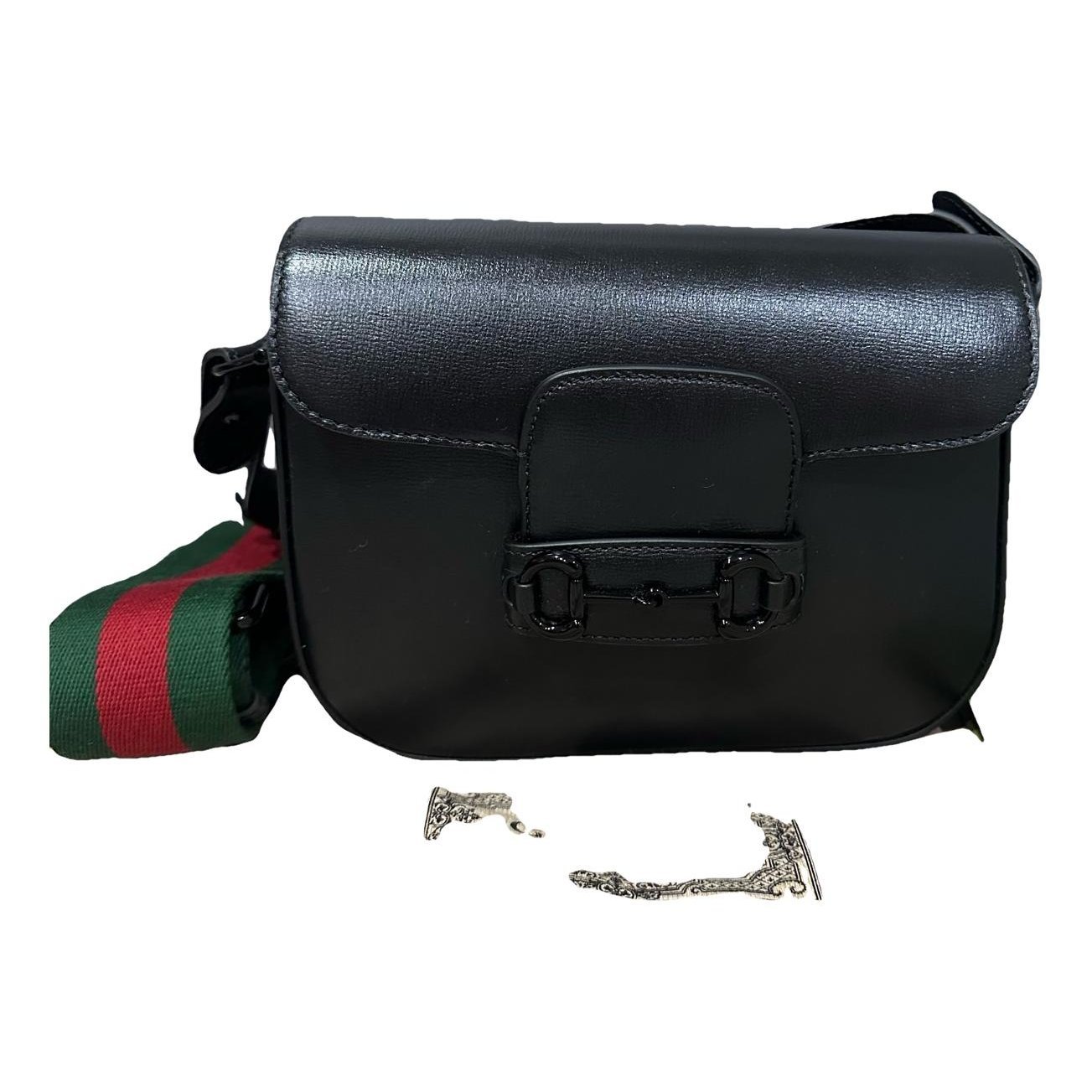 Horsebit 1955 Flap leather handbag