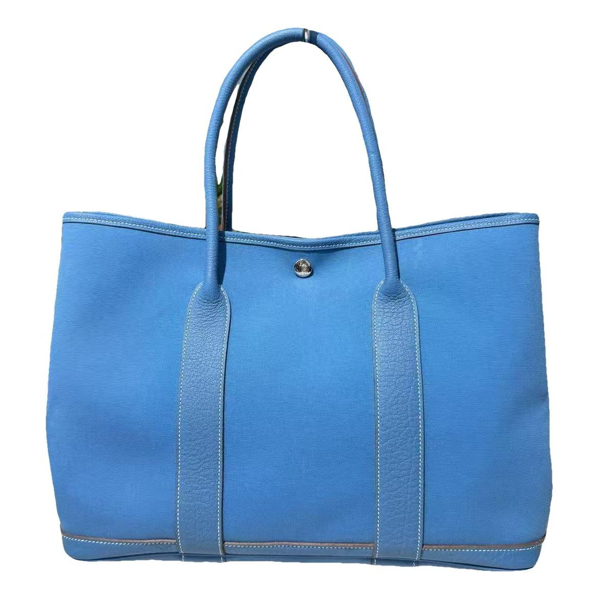 Garden Party leather handbag