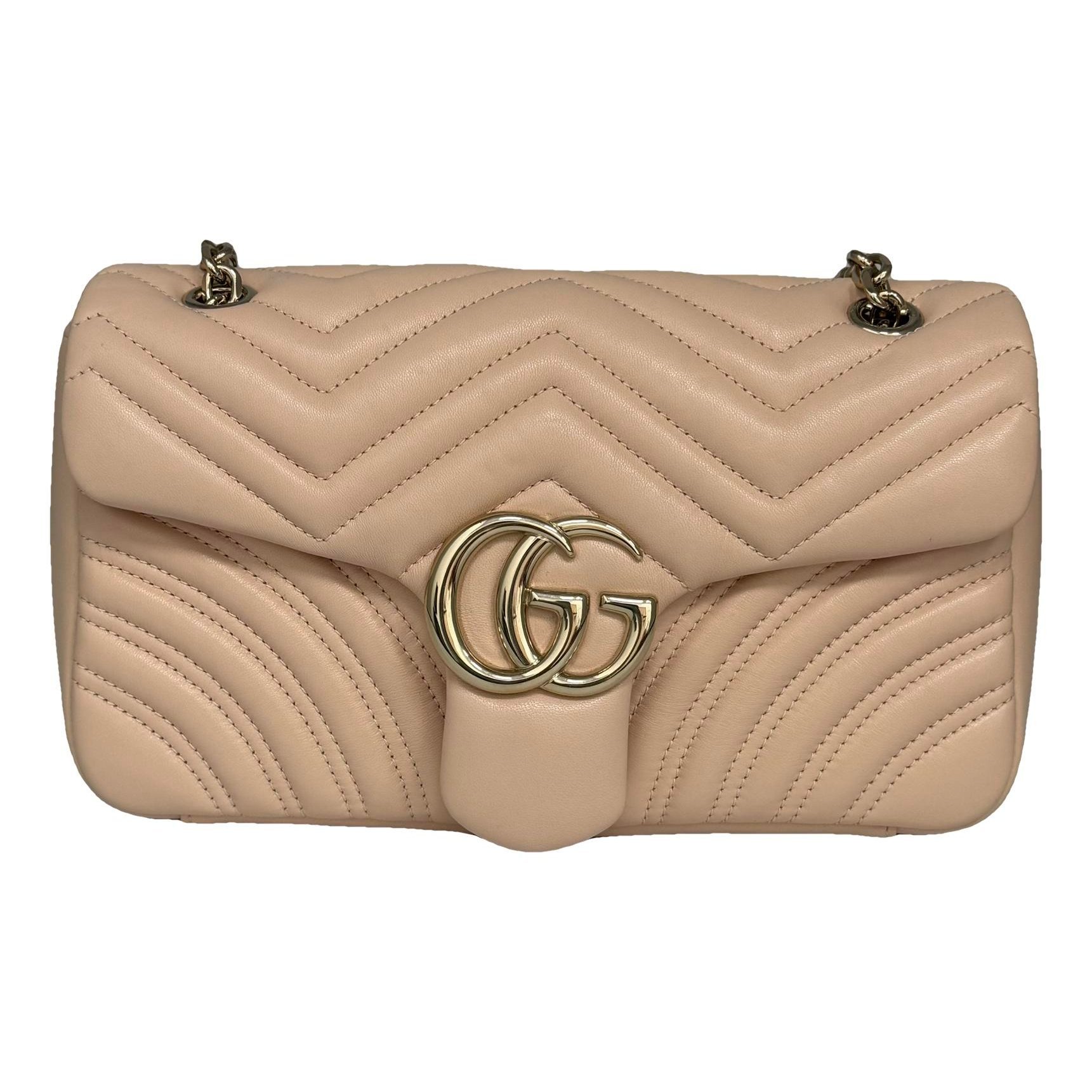GG Marmont Flap leather handbag