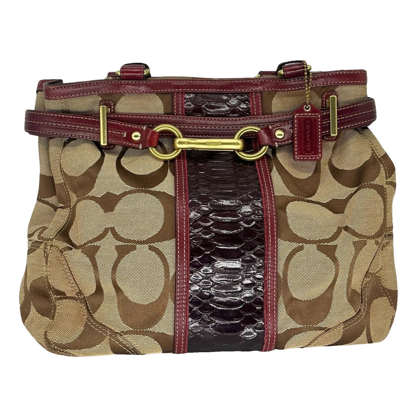Signature Sufflette leather tote