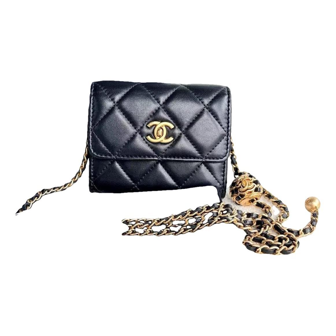 Wallet On Chain Timeless/Classique leather mini bag
