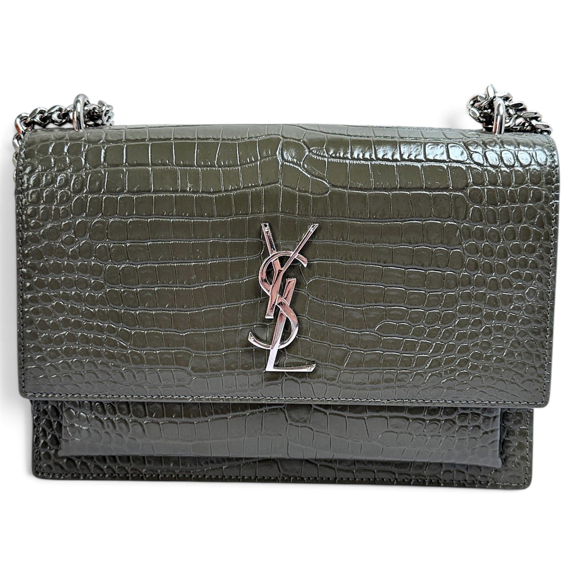 Sunset leather handbag