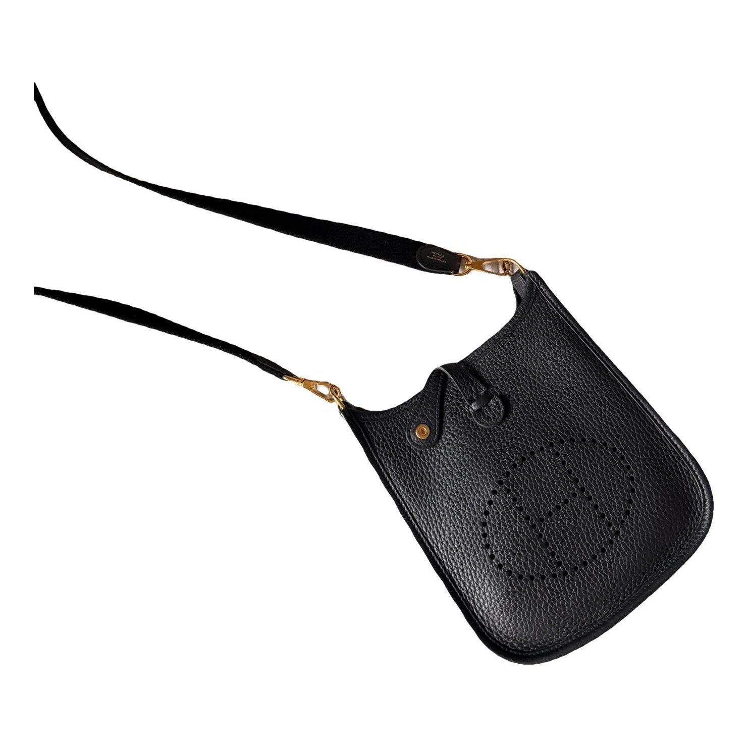 Mini Evelyne leather handbag