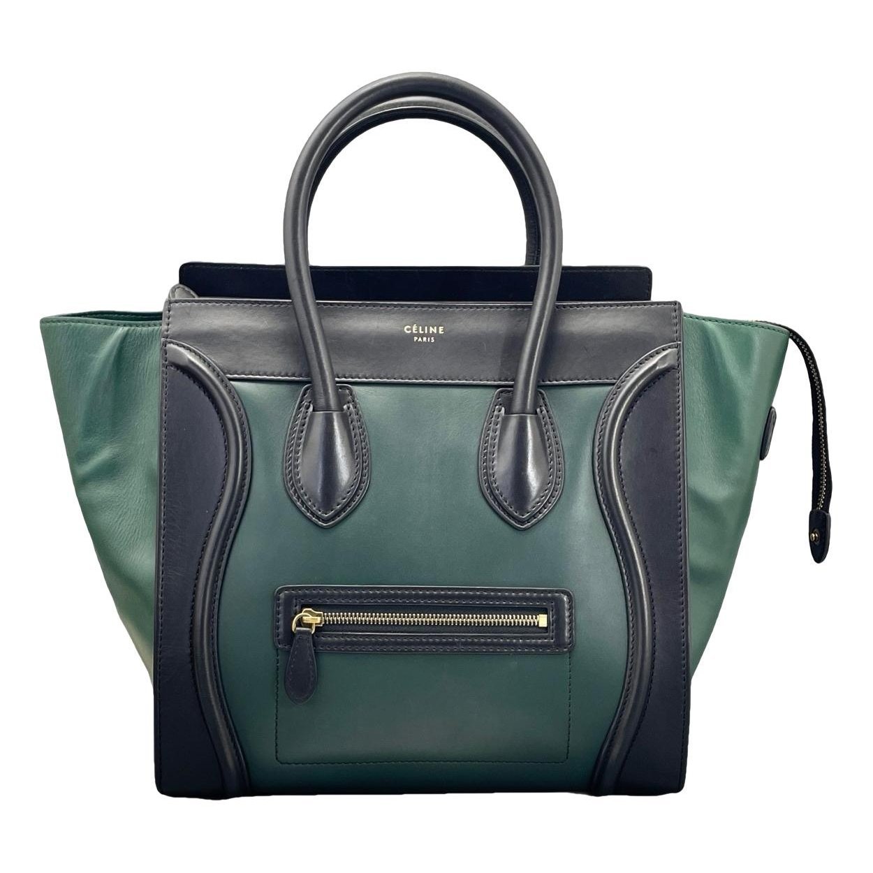 Luggage leather handbag