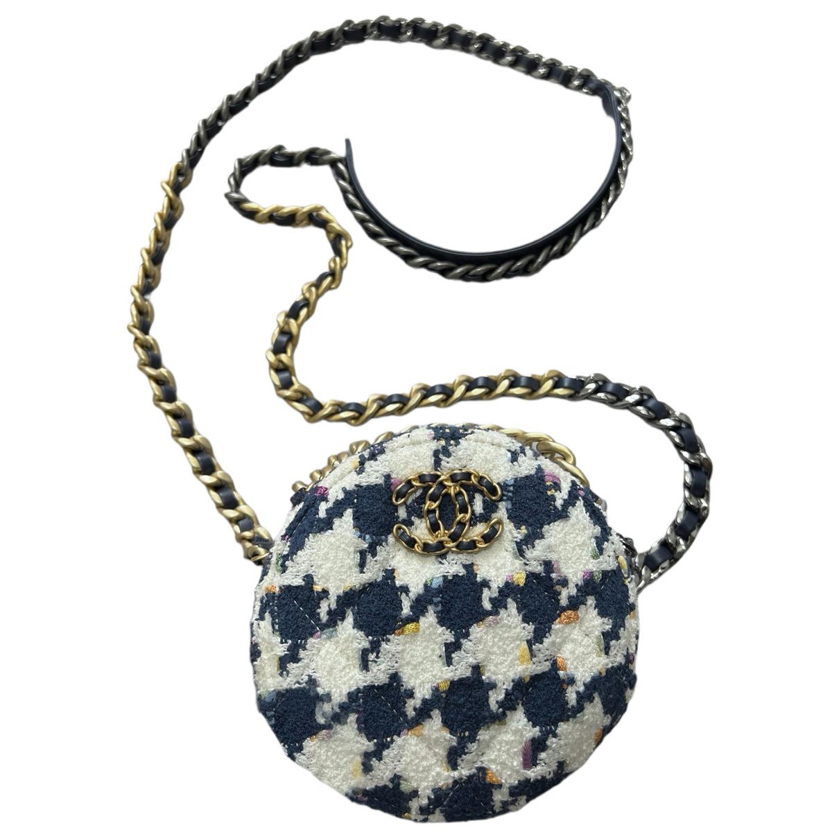 Chanel 19 tweed crossbody bag