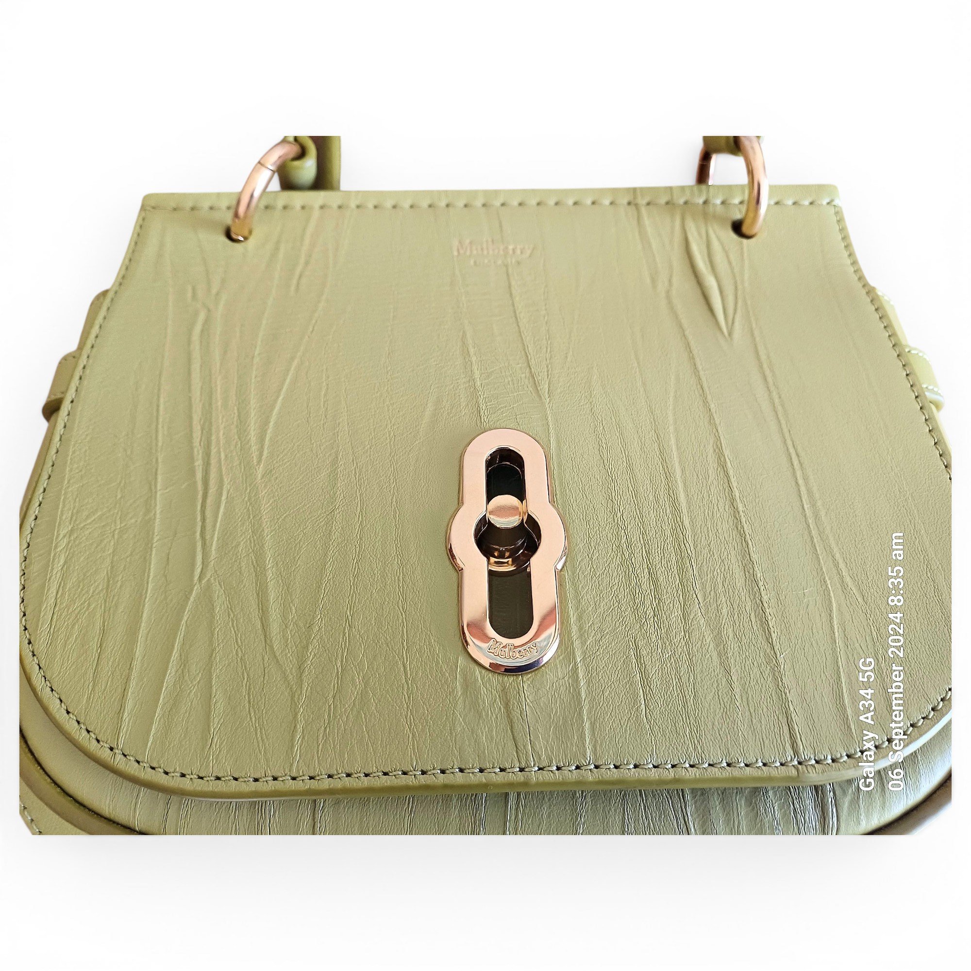 Mulberry Amberley leather handbag