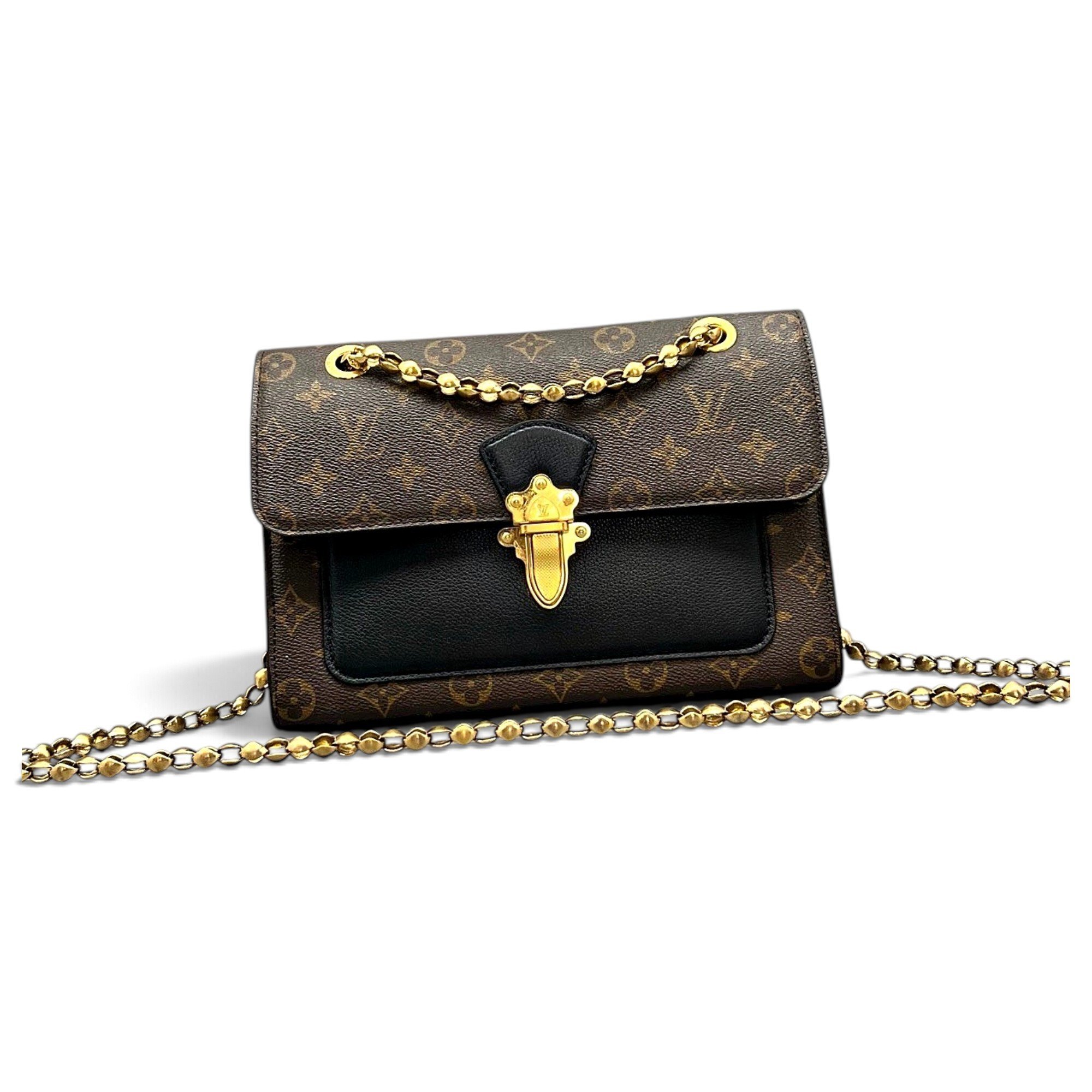 Victoire leather handbag
