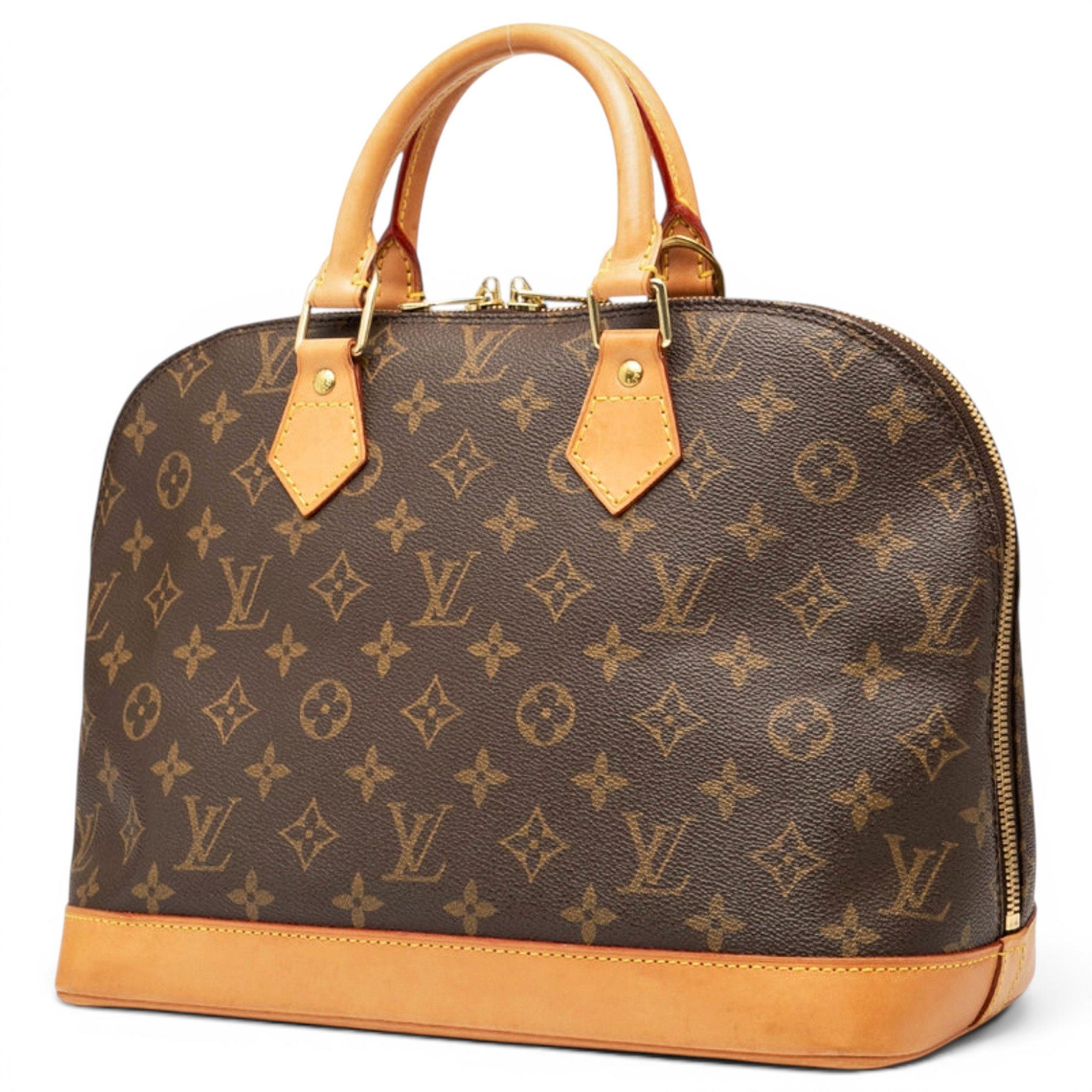 Alma leather handbag