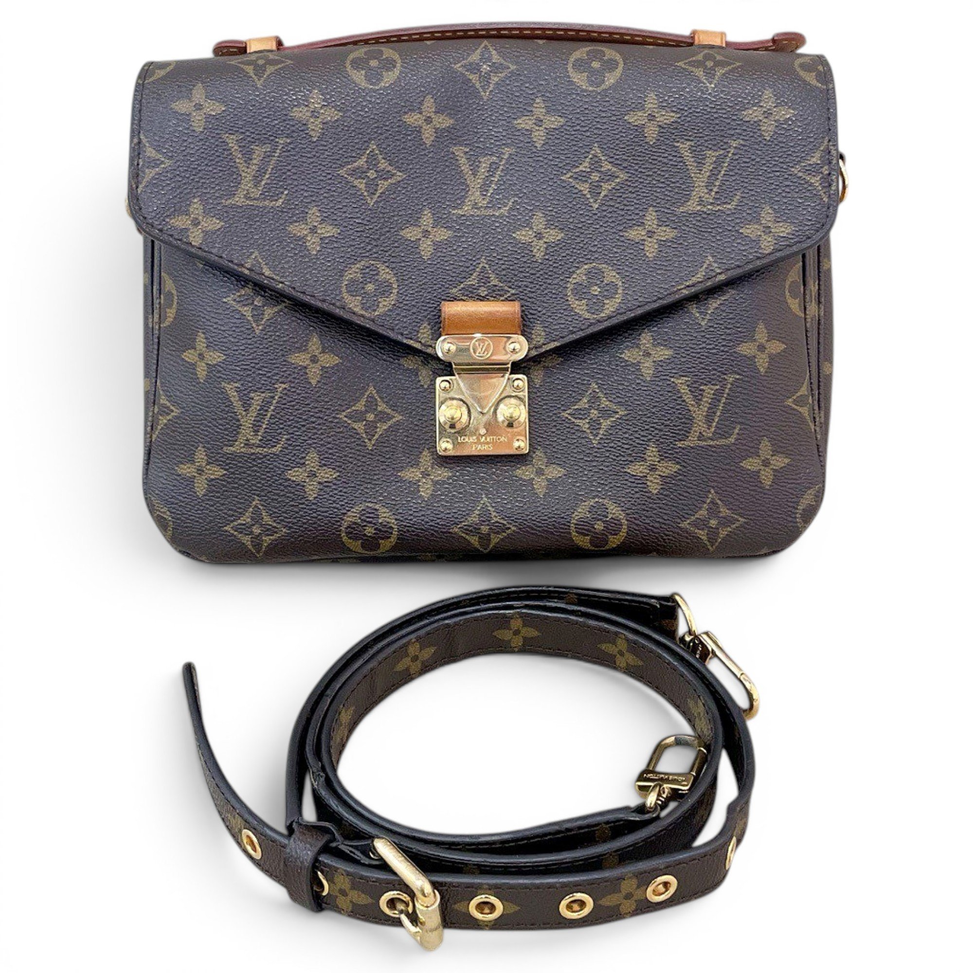 Metis leather handbag