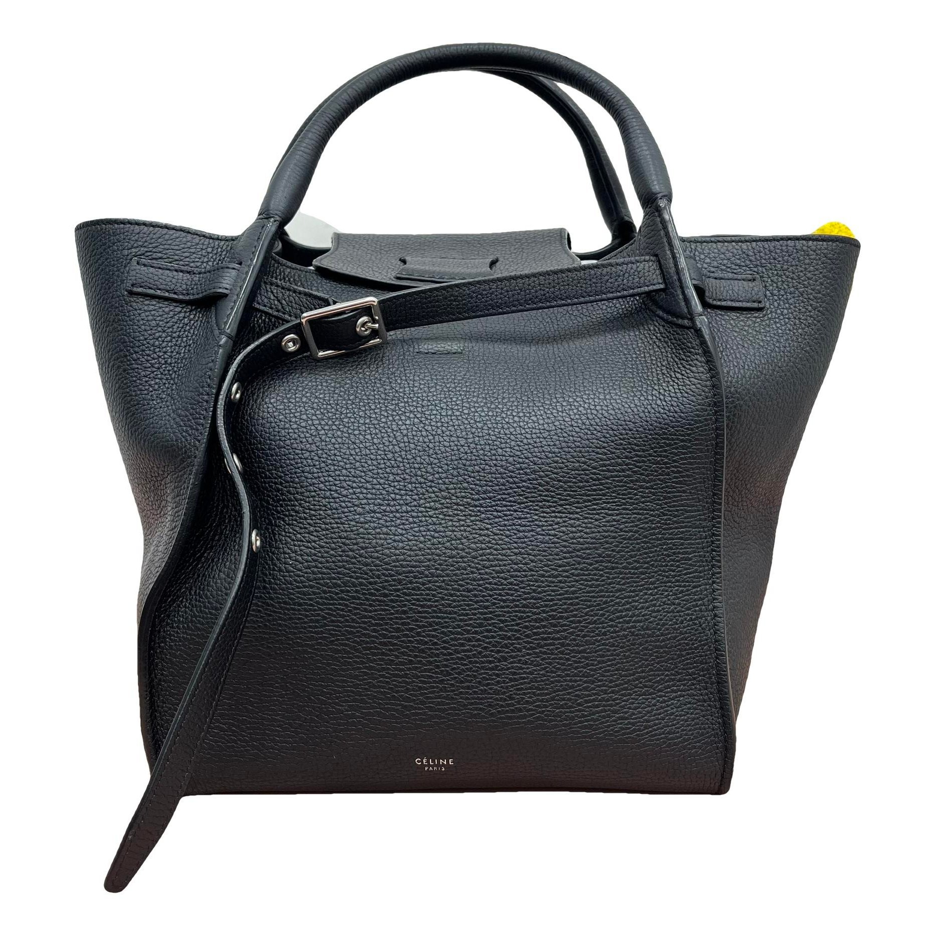 Big Bag leather handbag