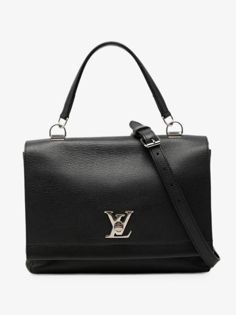 2015 Leather Lockme II satchel