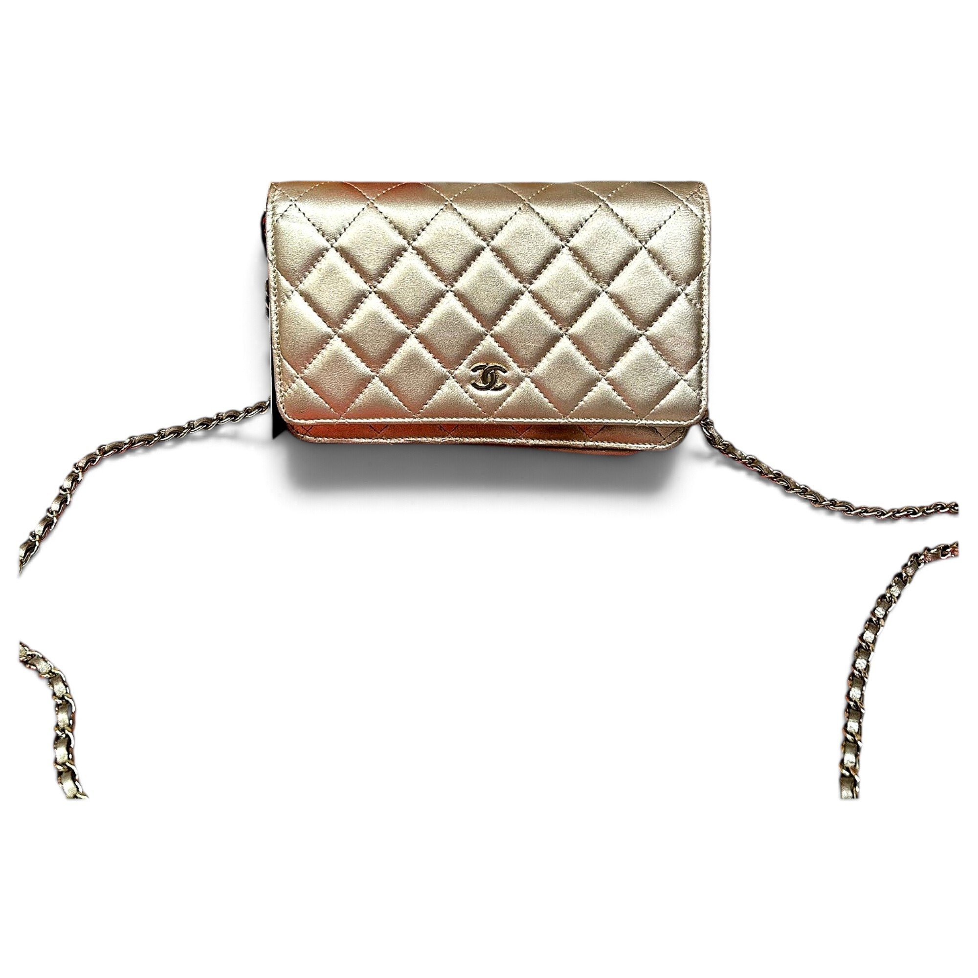Wallet On Chain Timeless/Classique leather crossbody bag