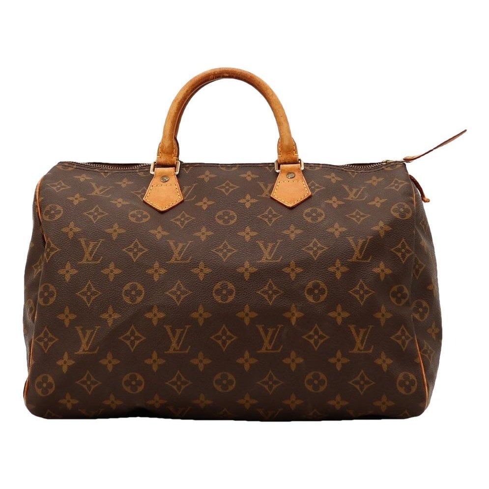 Speedy leather handbag