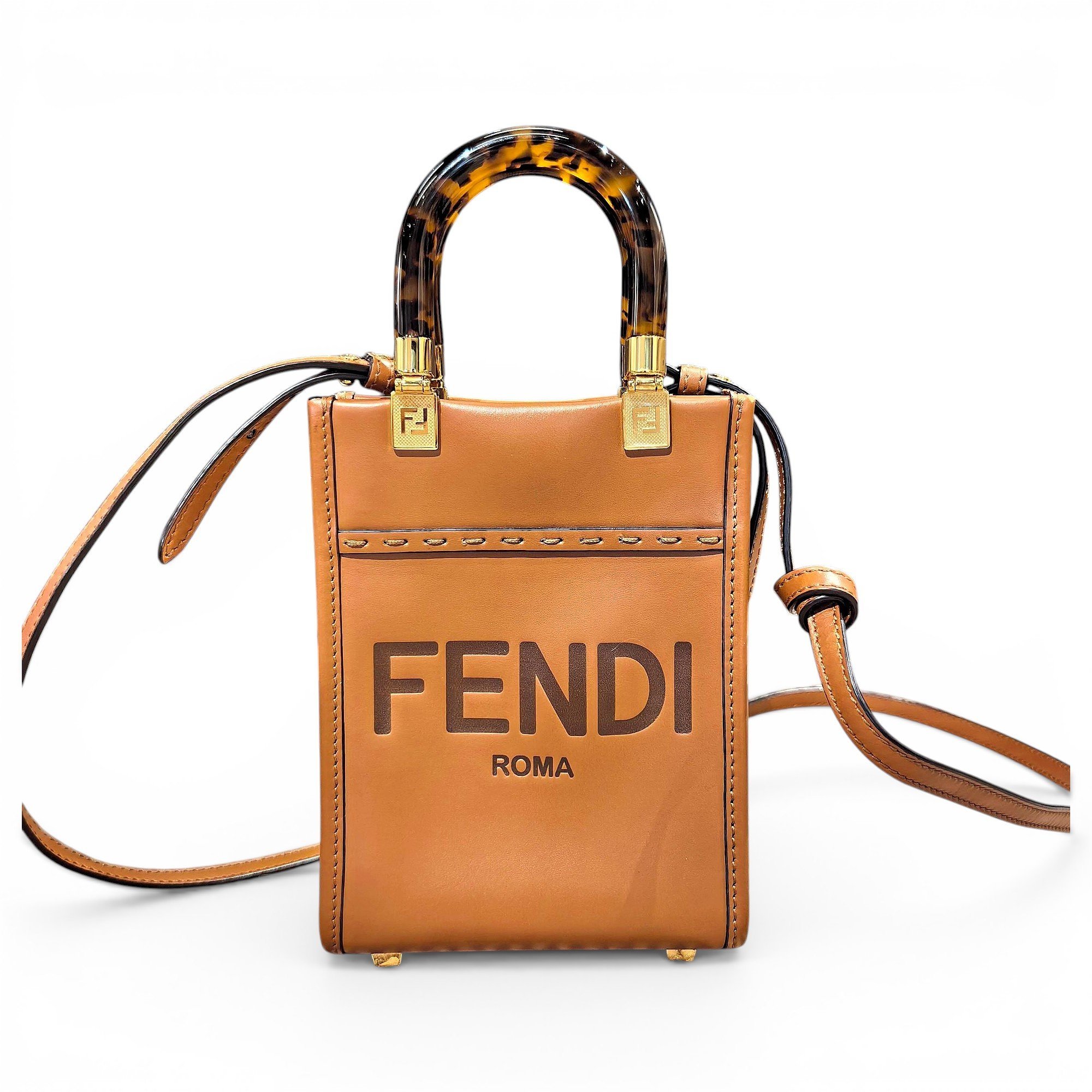 Leather handbag