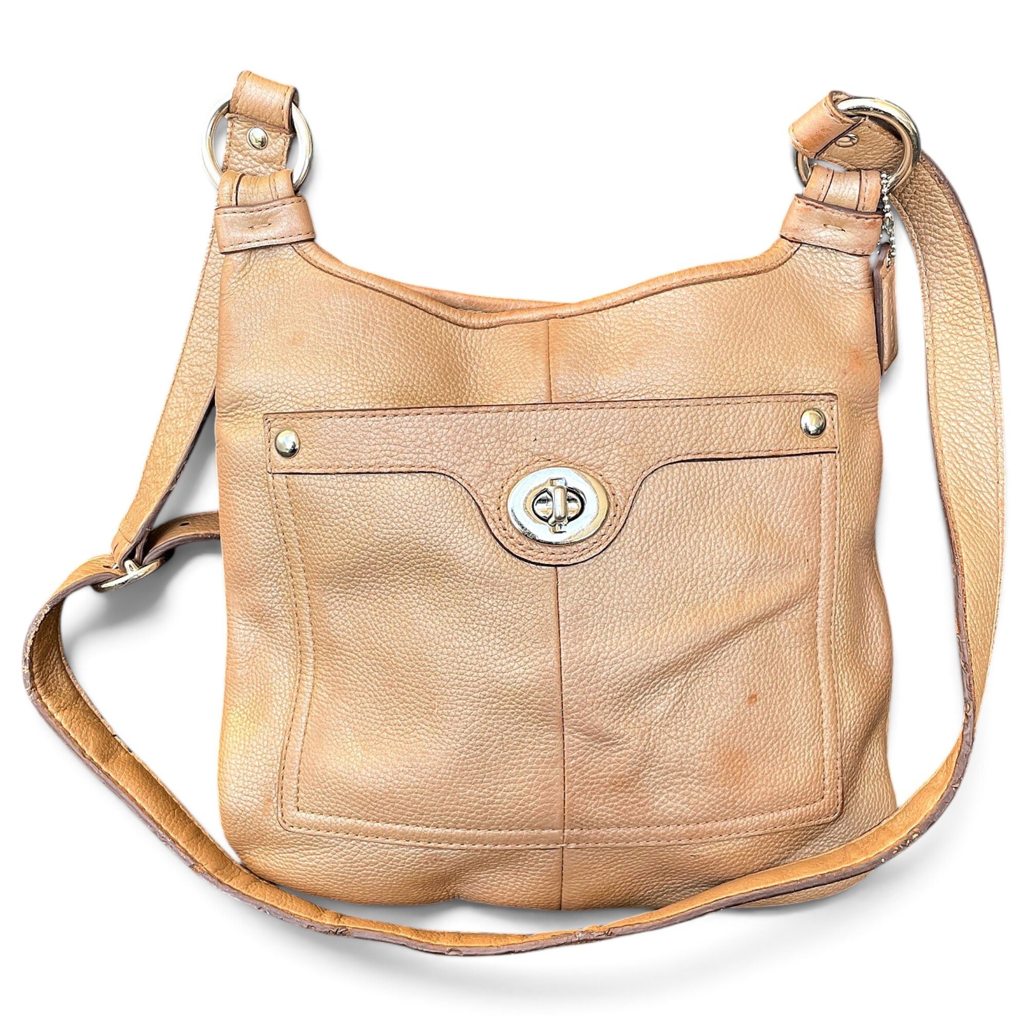 Leather handbag