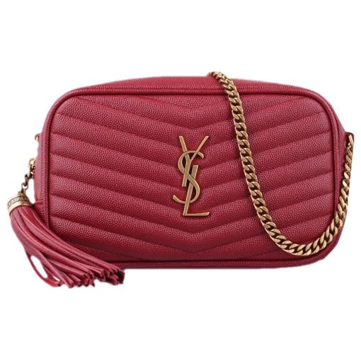 Camera Lou leather handbag