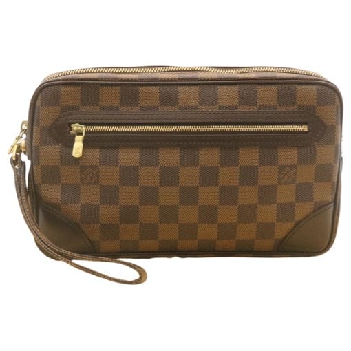Marly Dragonne leather clutch bag