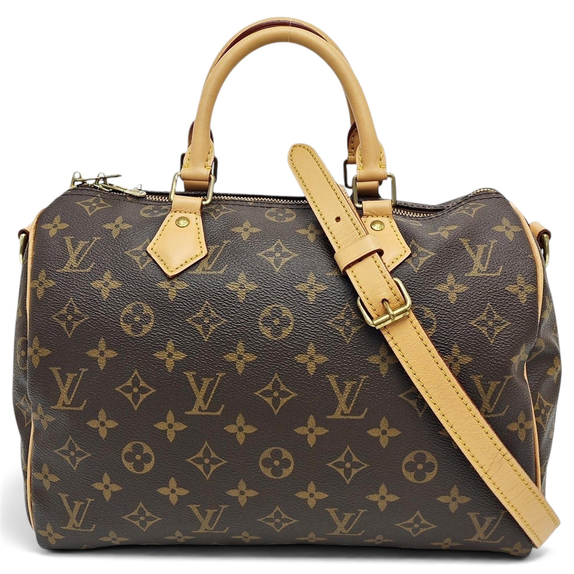 Nano Speedy / Mini HL leather handbag
