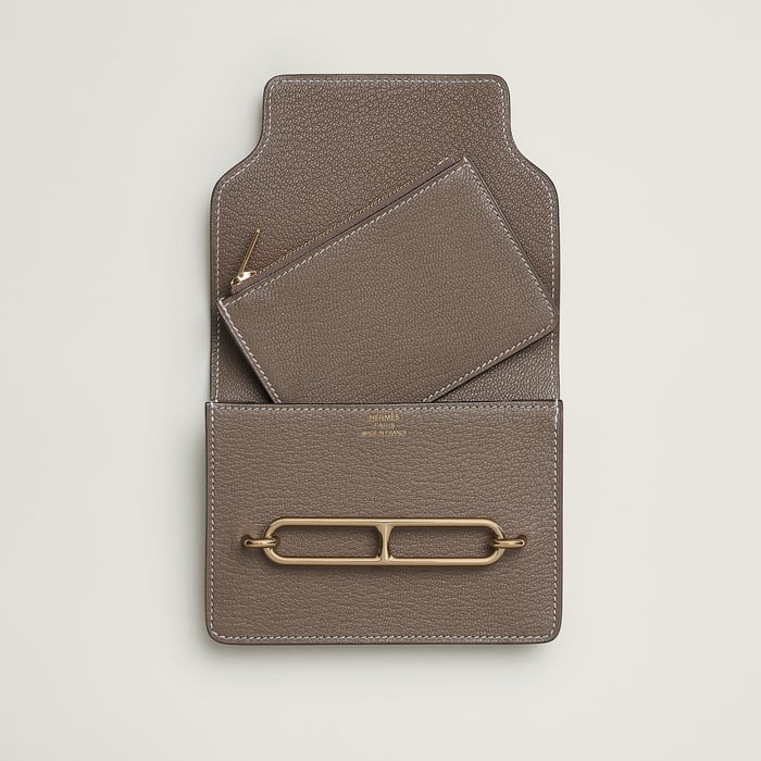 Étoupe Roulis Slim Wallet