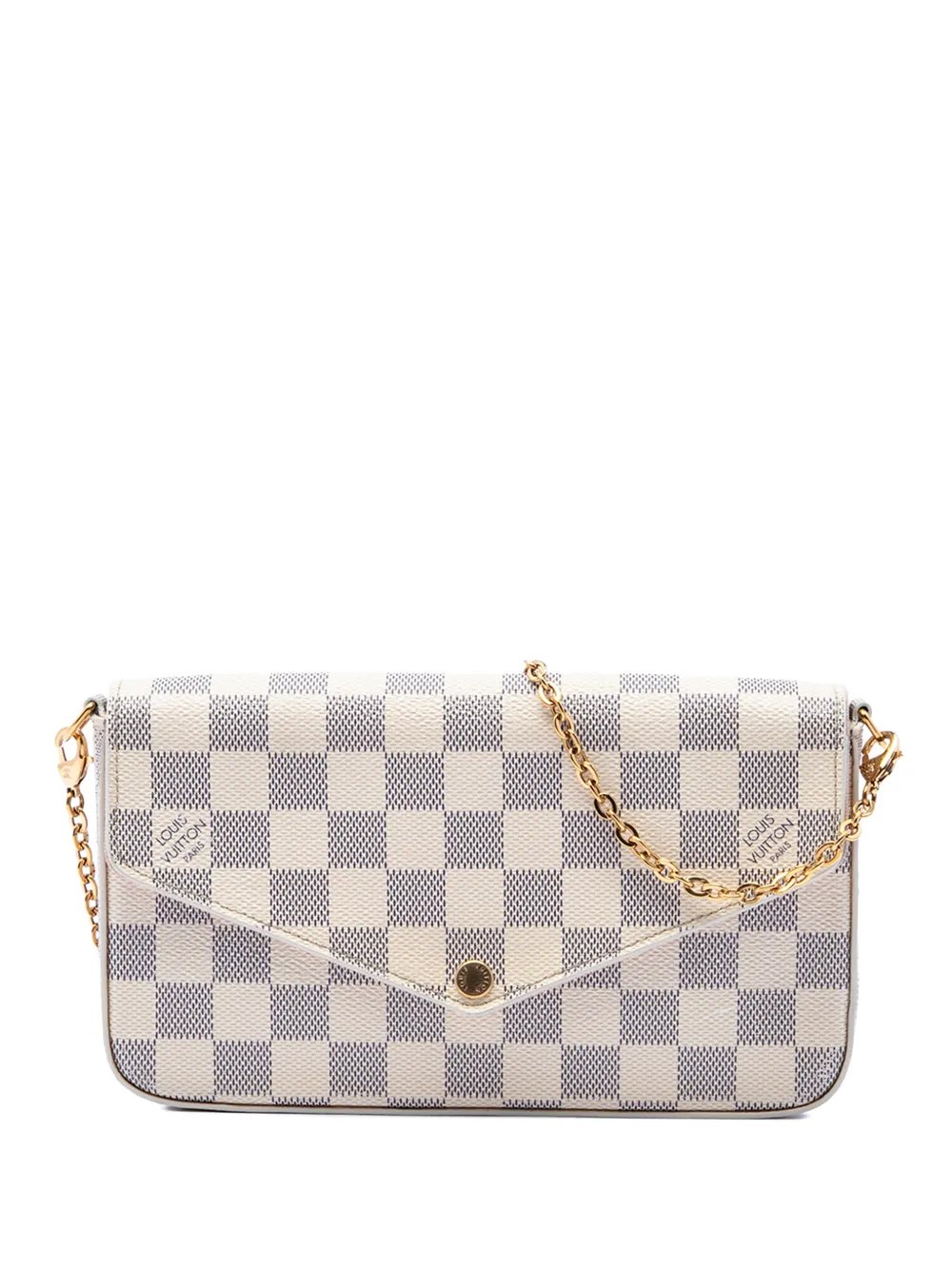 2018 Damier Azur Pochette Felicie crossbody bag
