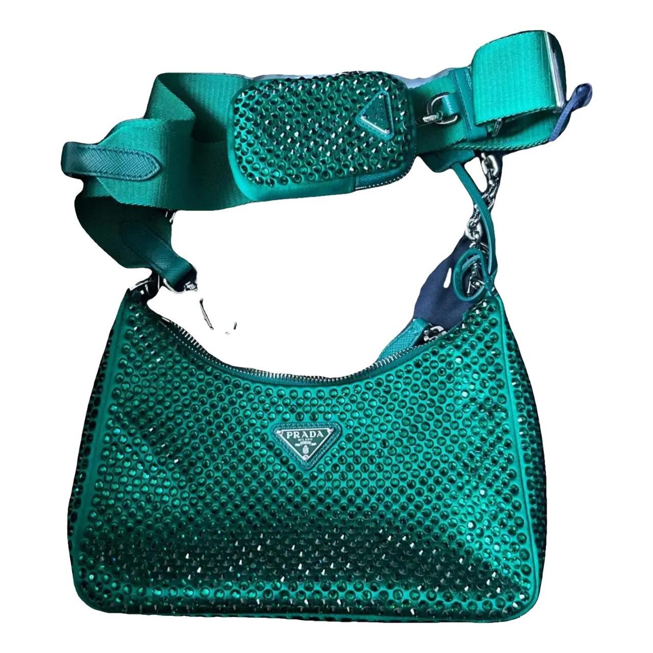 Re-Edition 2005 silk handbag