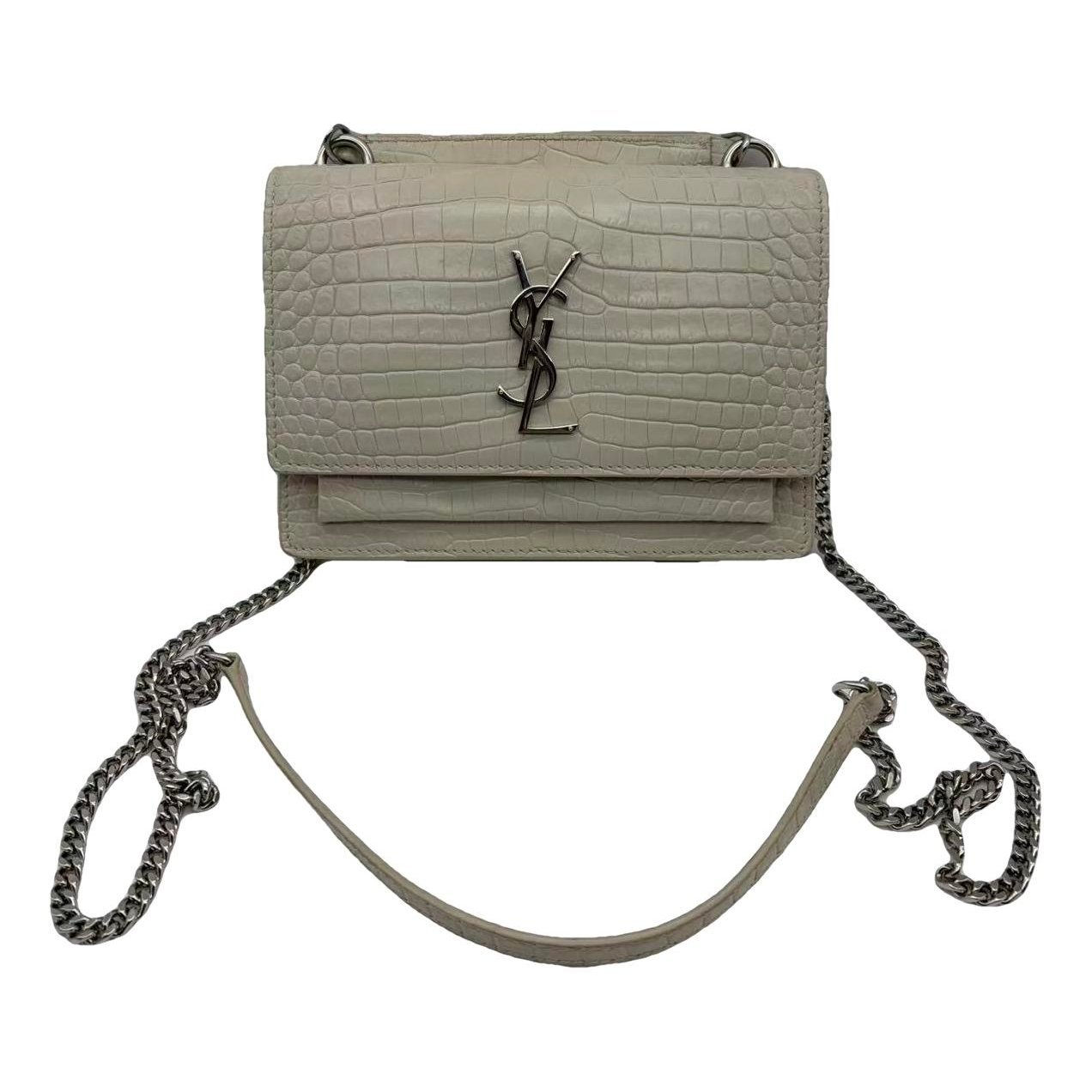 Sunset leather handbag