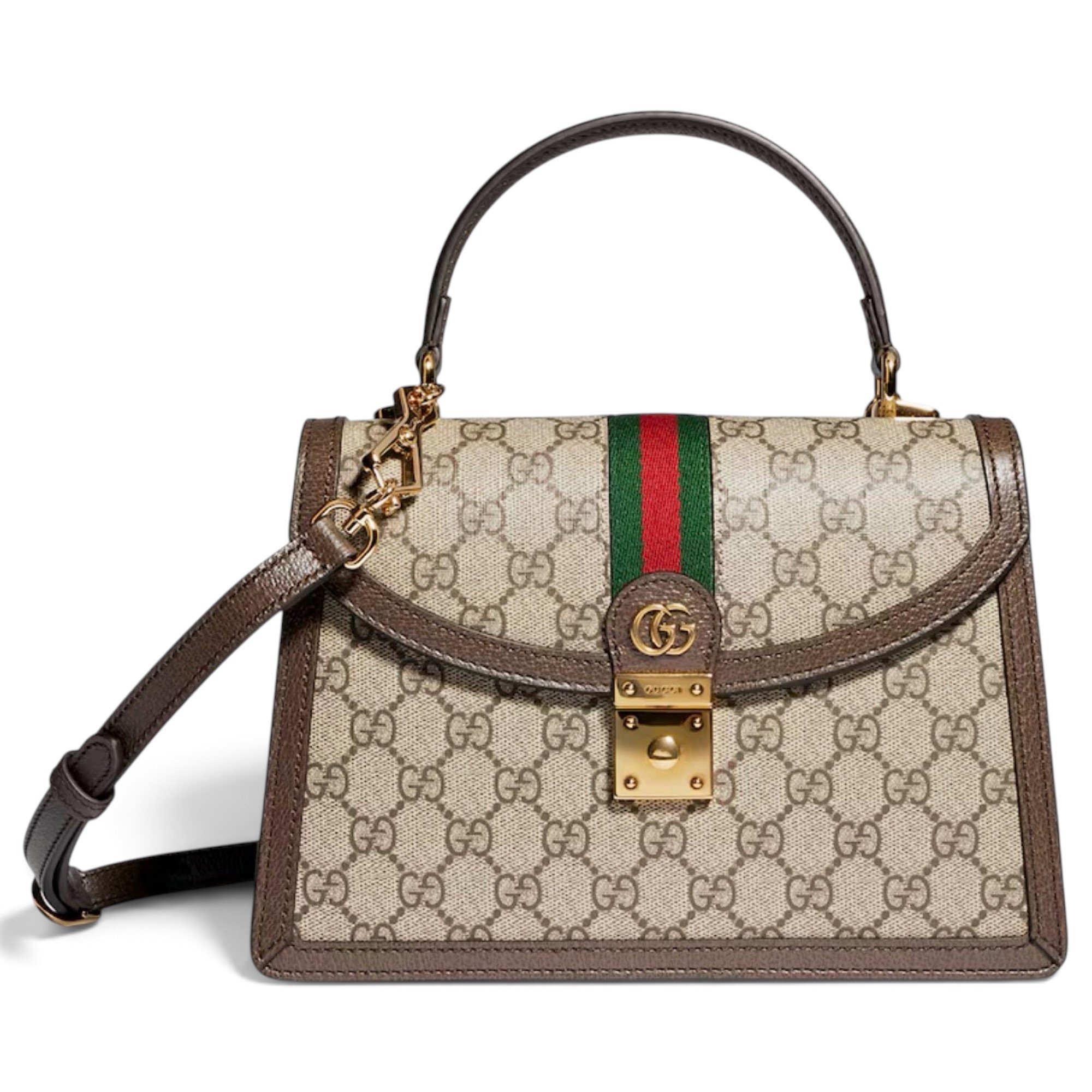 Ophidia leather handbag