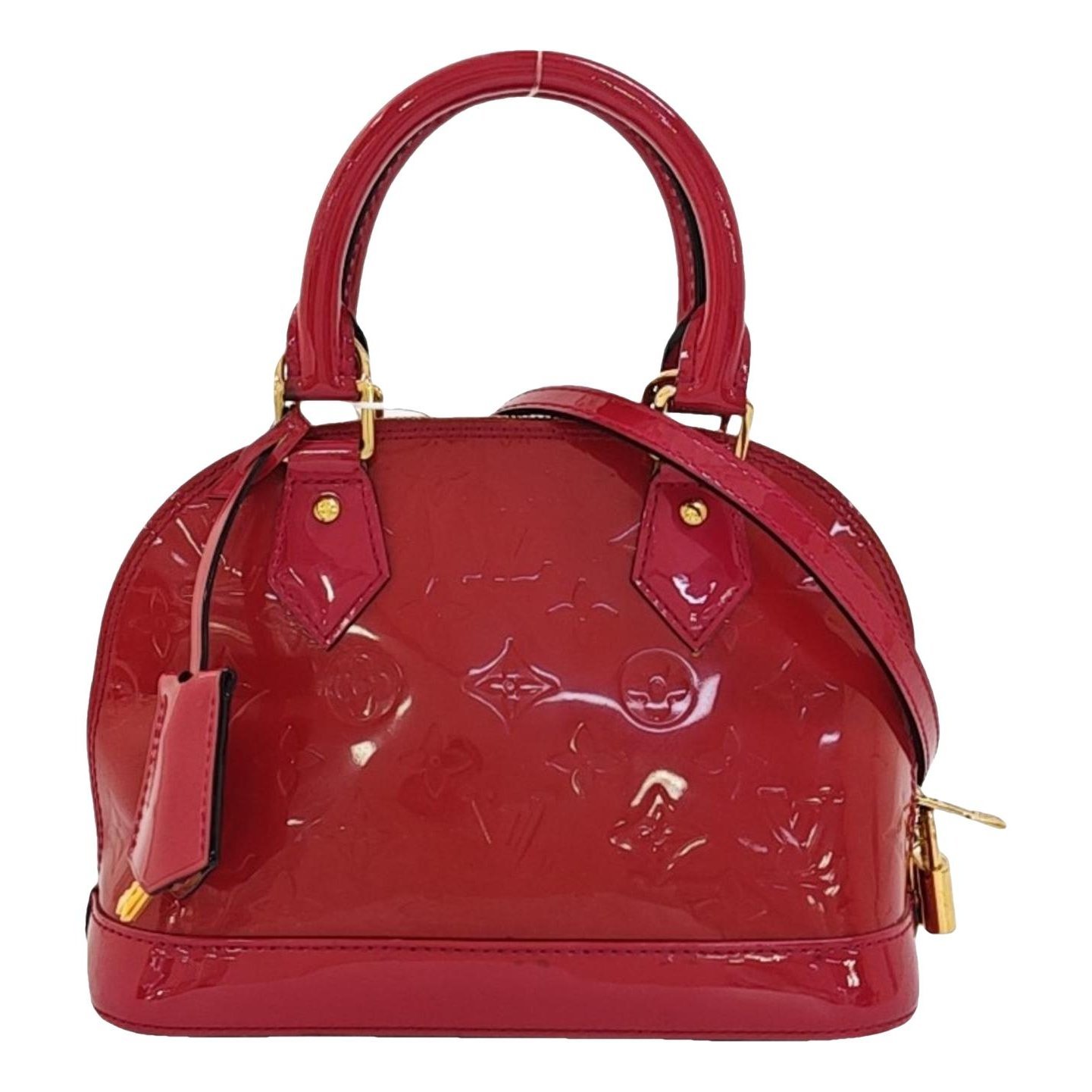 Alma patent leather handbag