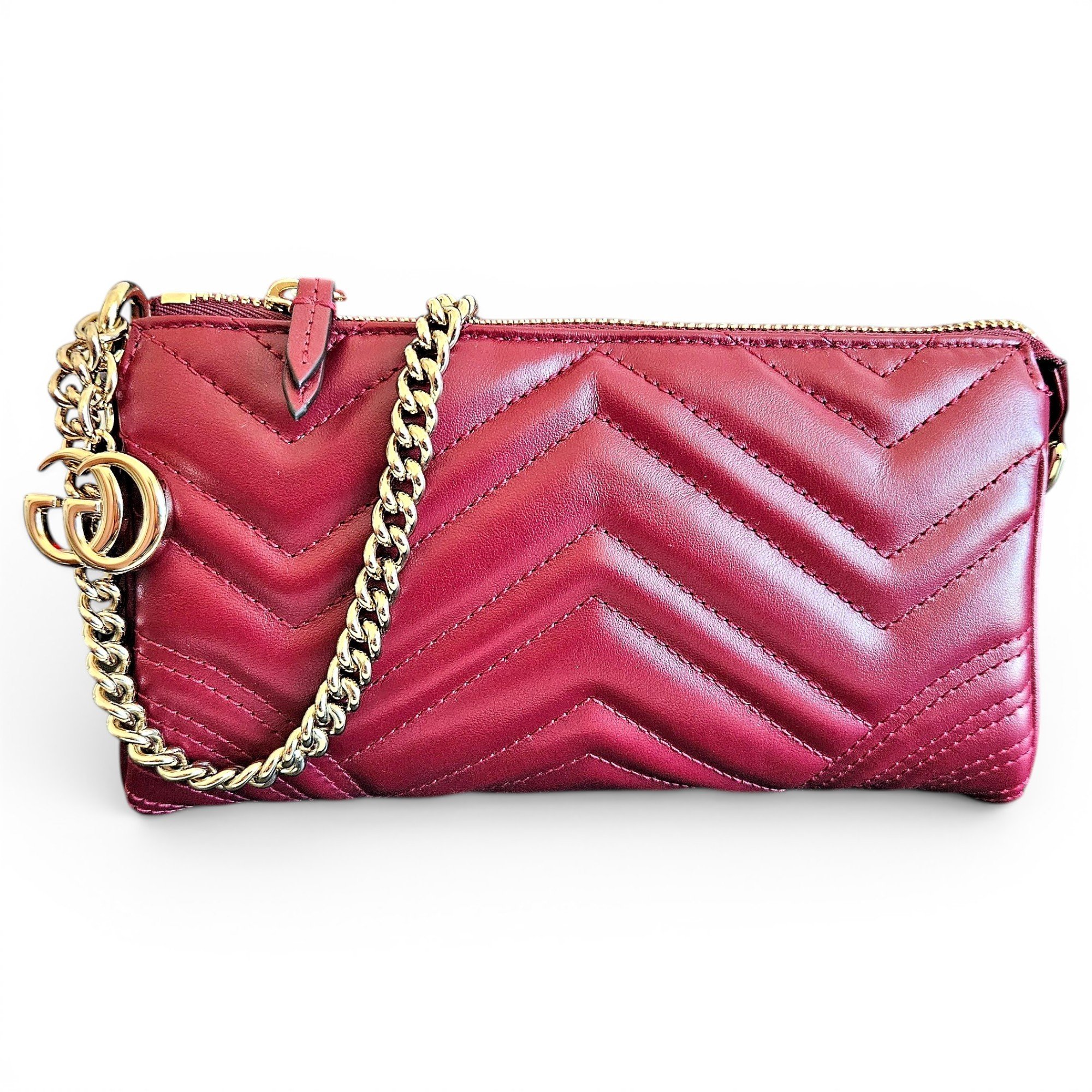 GG Marmont Chain leather crossbody bag
