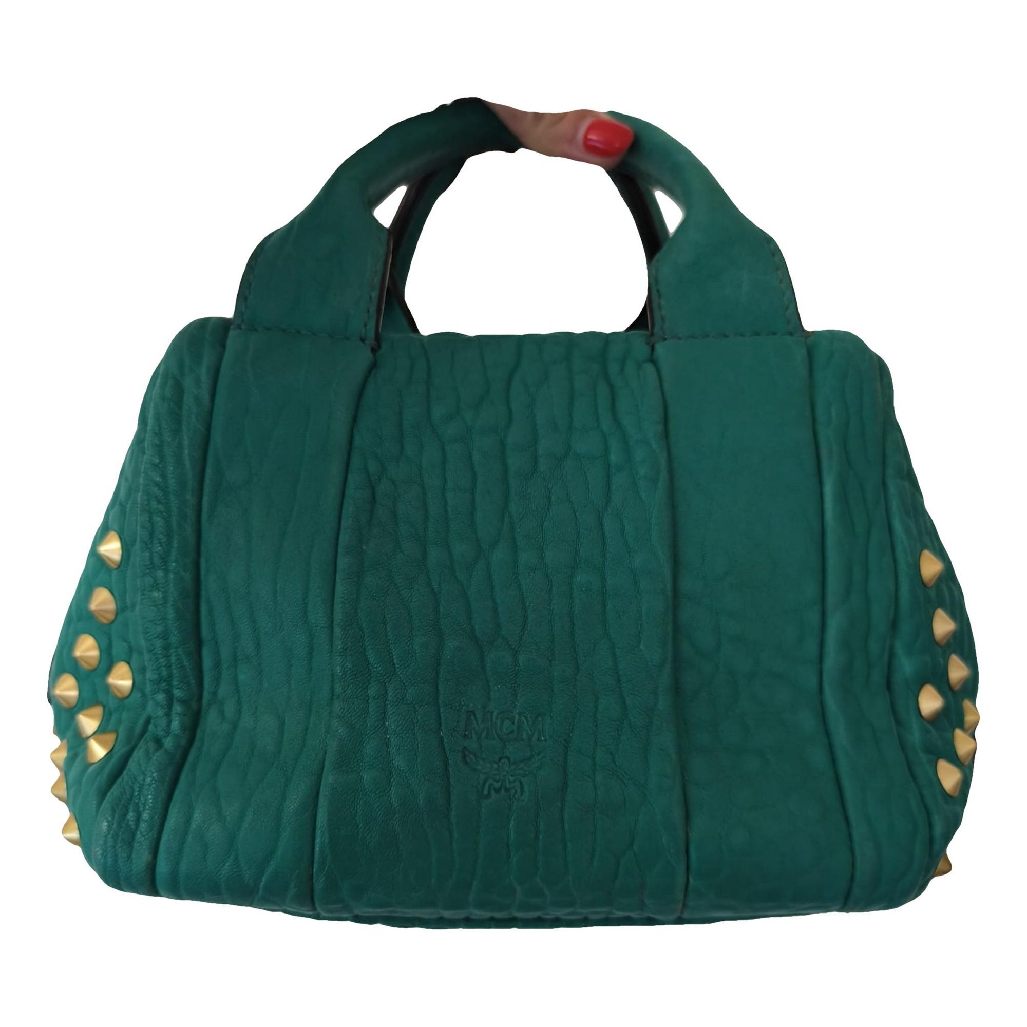 Leather handbag