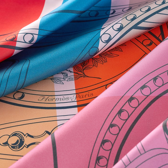 Grand Tralala Double Face Scarf 90