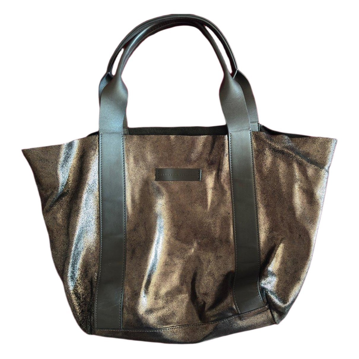 Leather tote