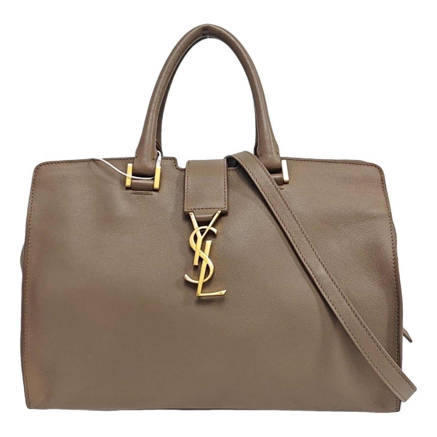 Cabas Rive Gauche leather handbag