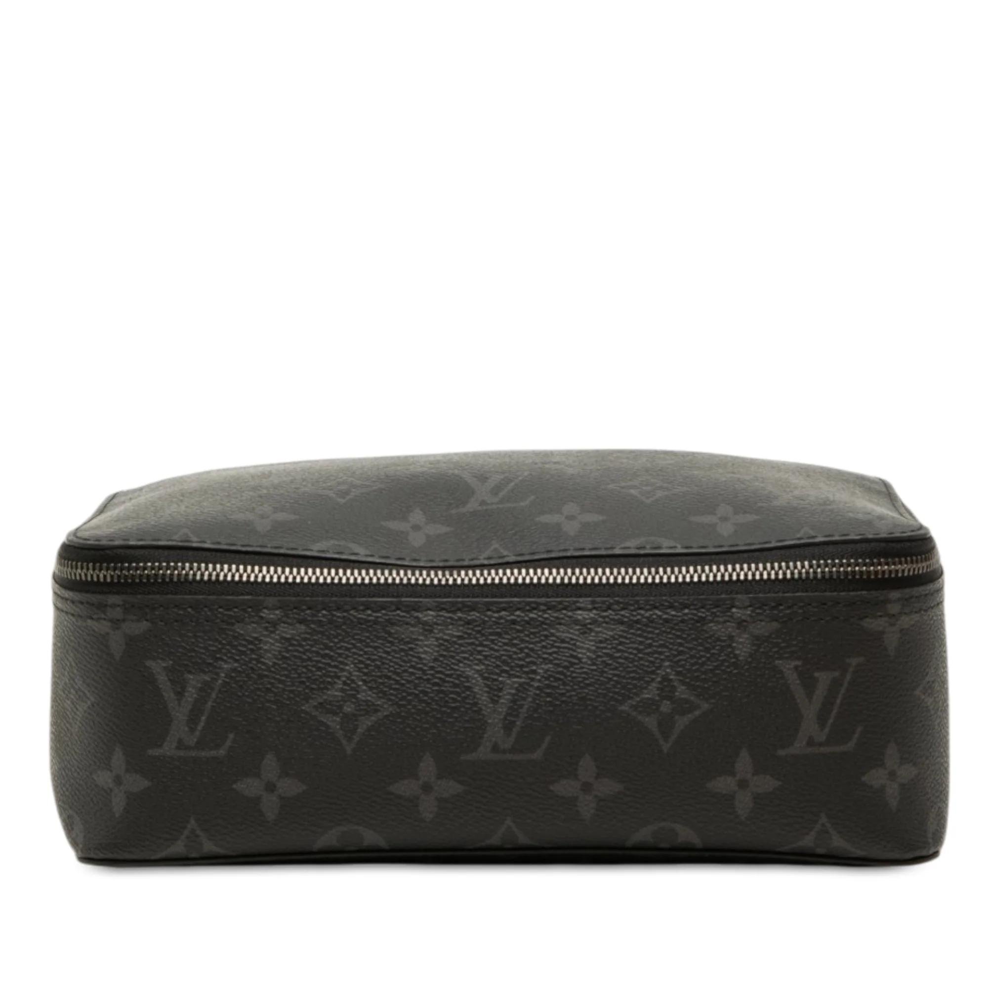 Leather vanity case