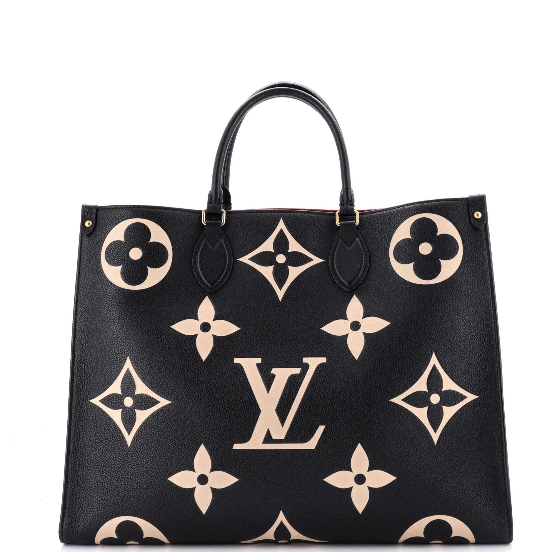 Leather tote
