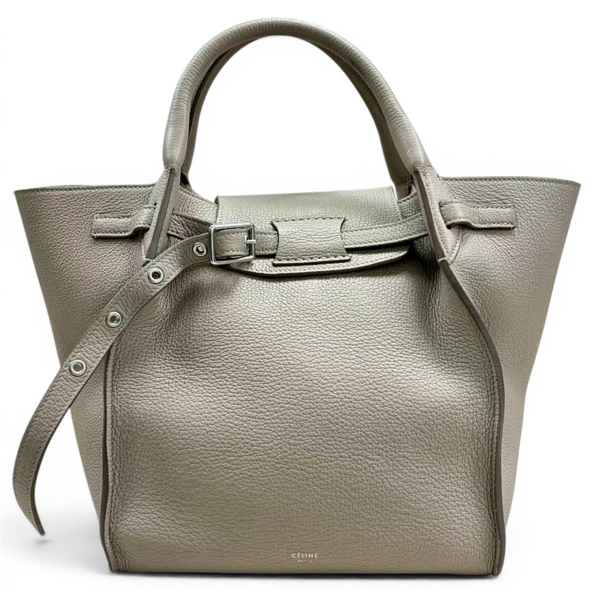 Big Bag leather handbag