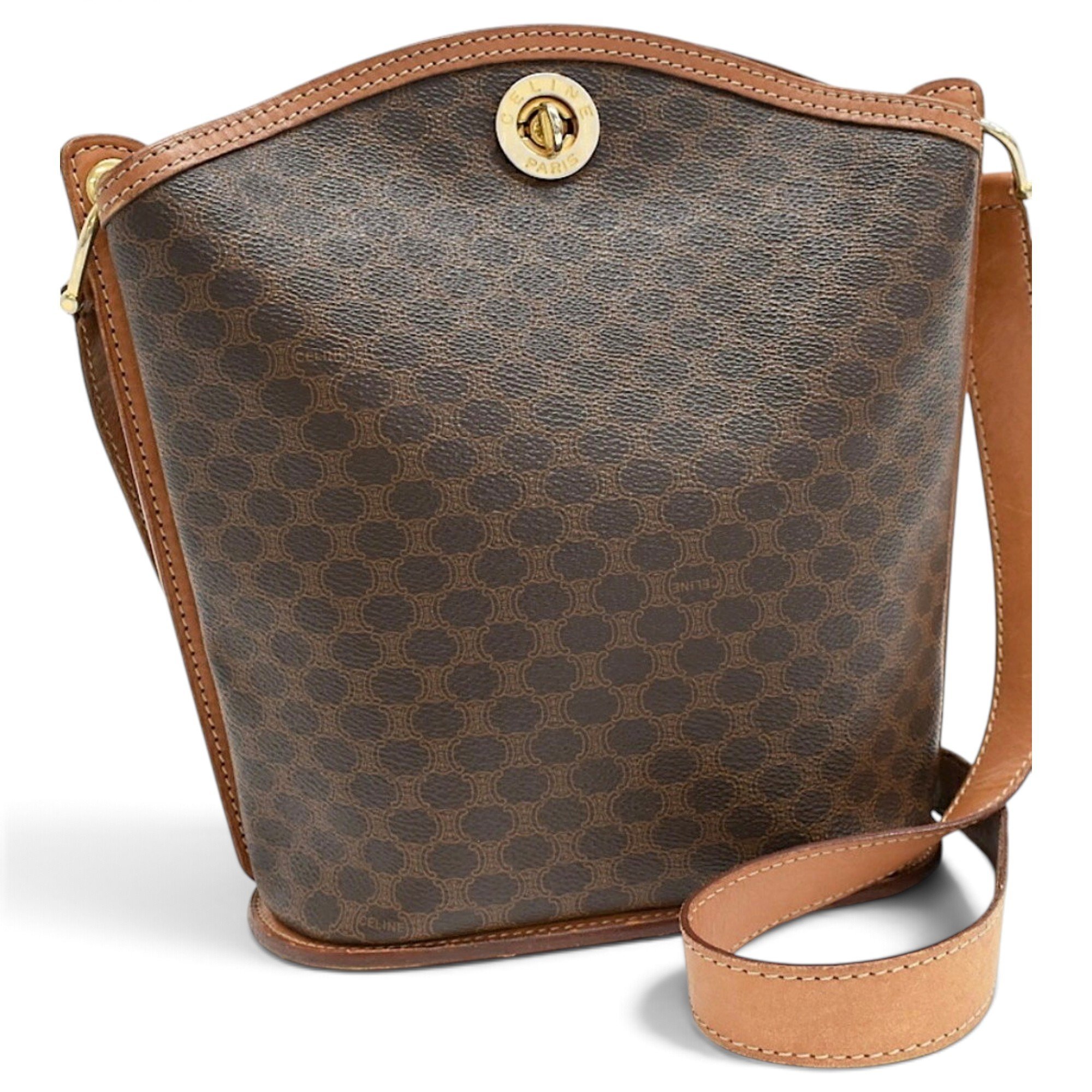 Celine Hobo leather crossbody bag
