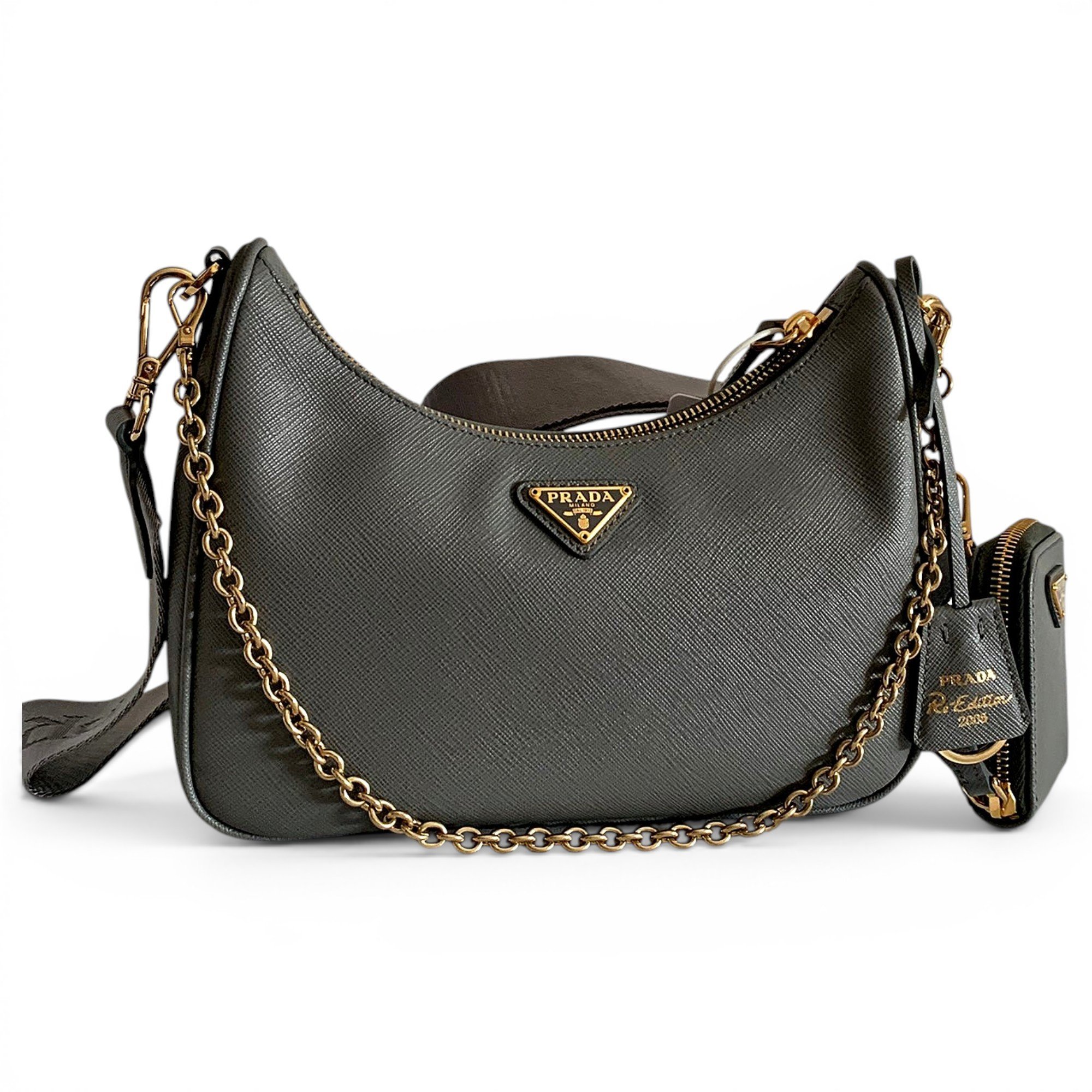 Re-Edition 2005 leather crossbody bag