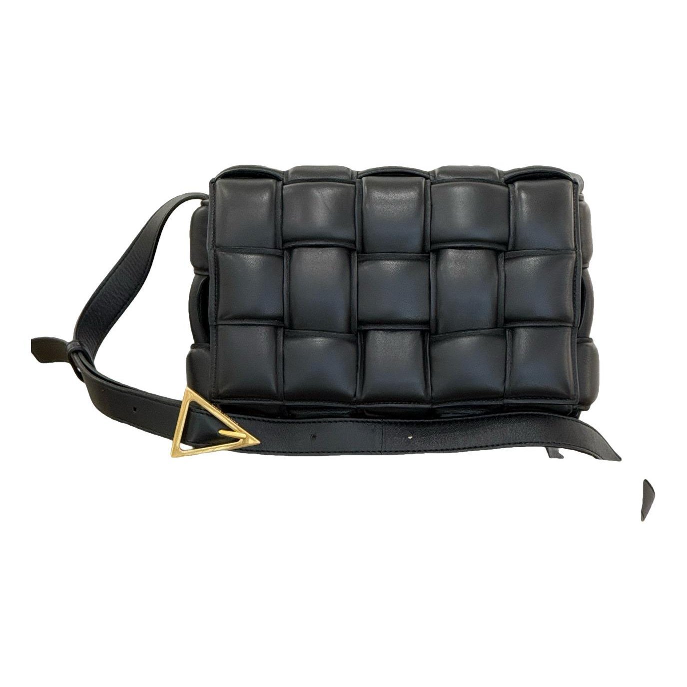 Cassette Padded leather handbag