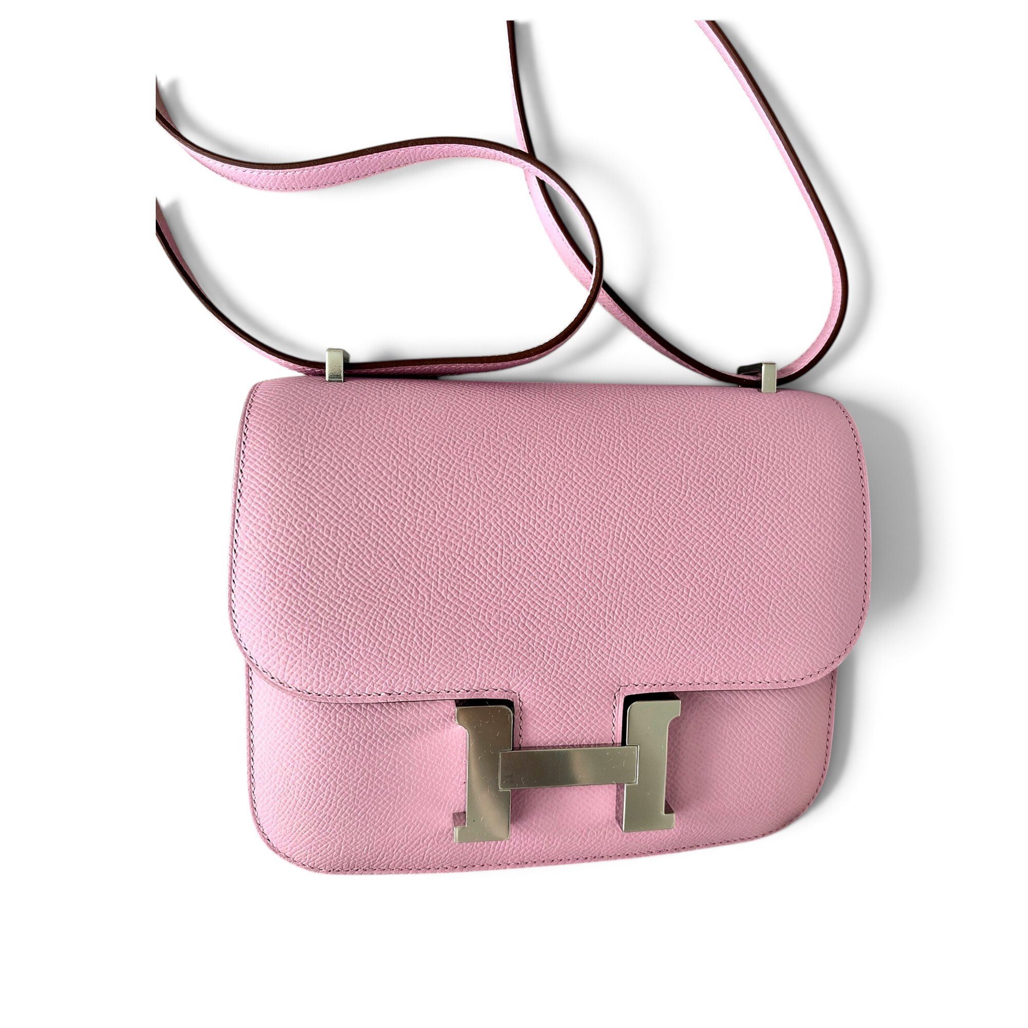 Constance leather crossbody bag