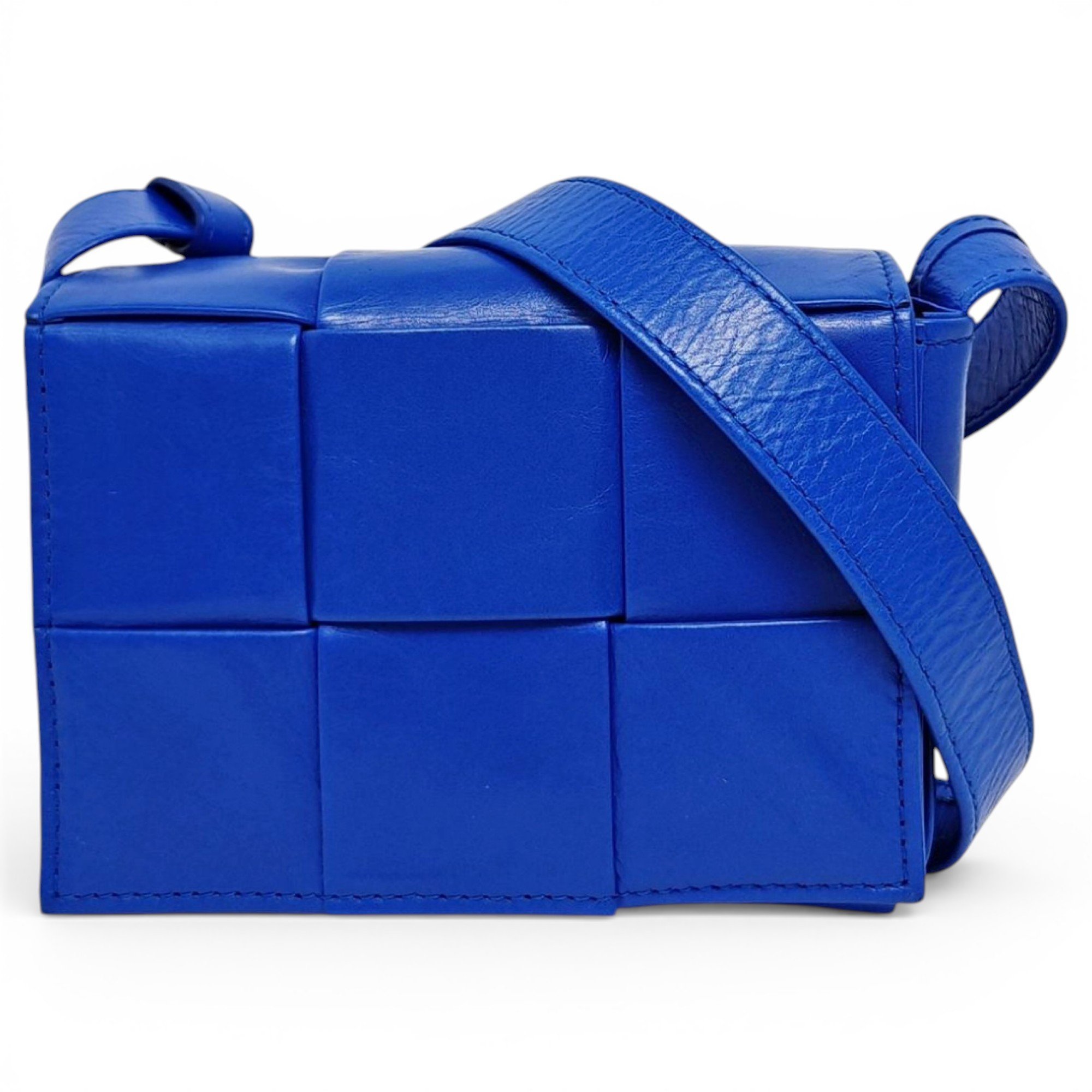 Cassette leather crossbody bag