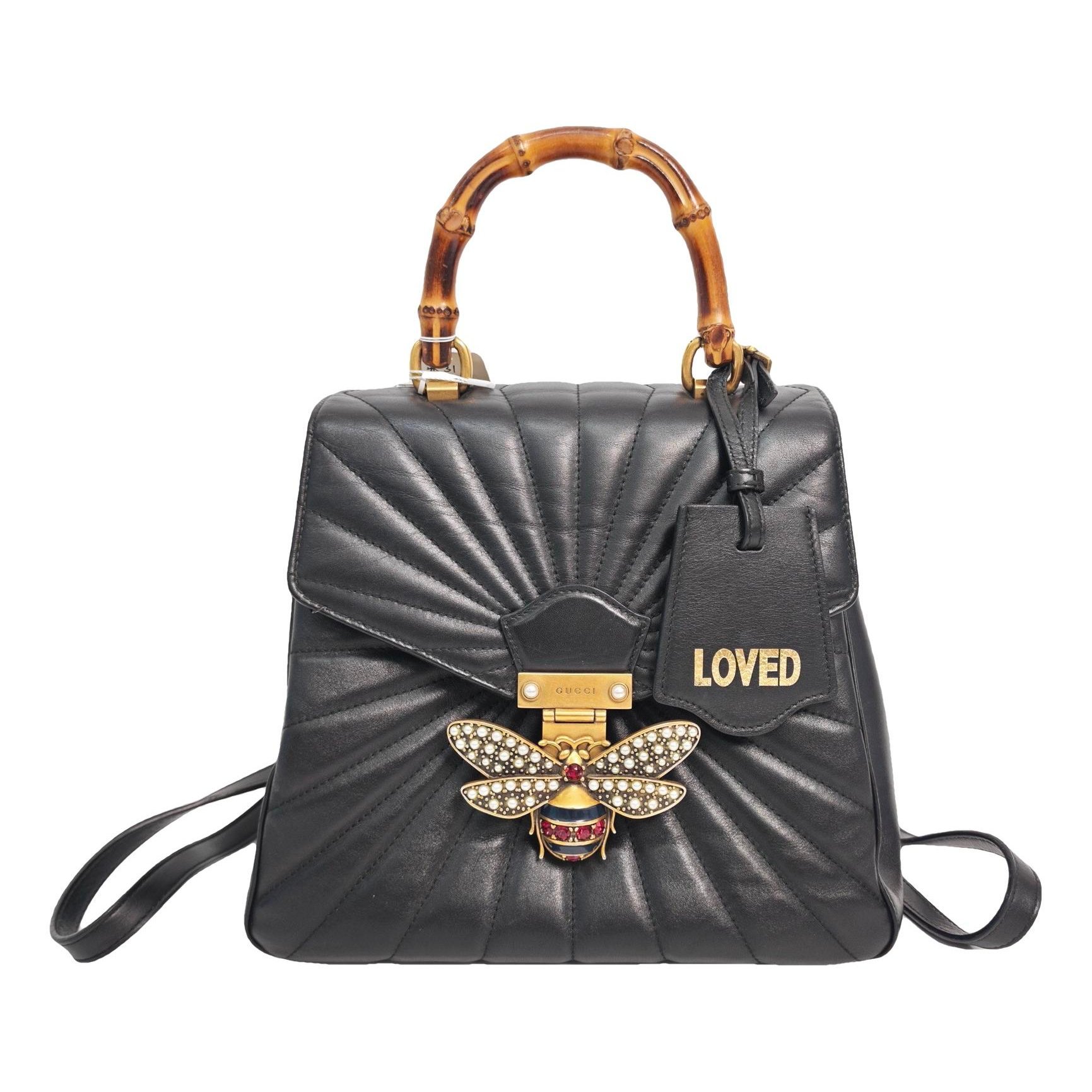 Queen Margaret leather handbag