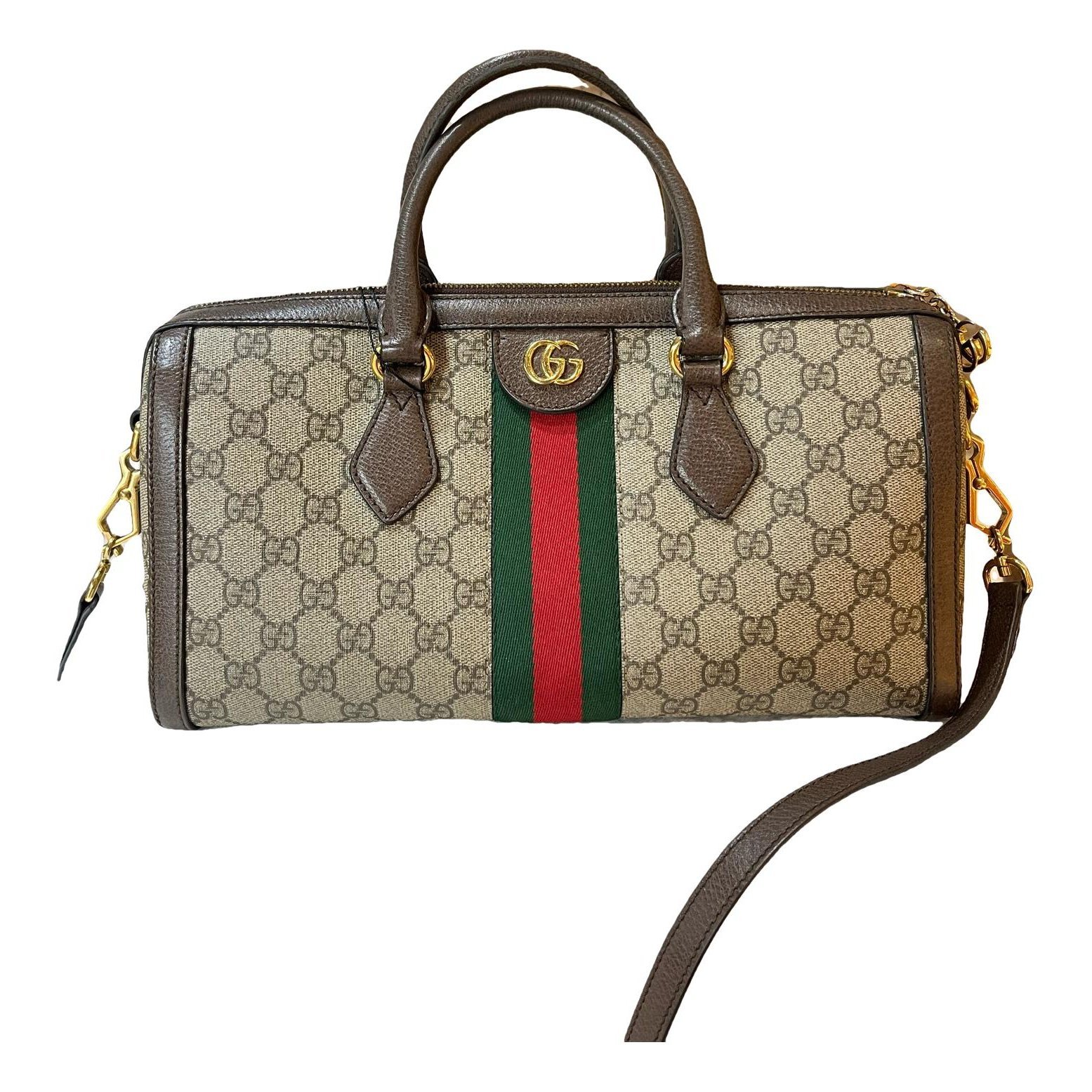 Ophidia Boston cloth handbag