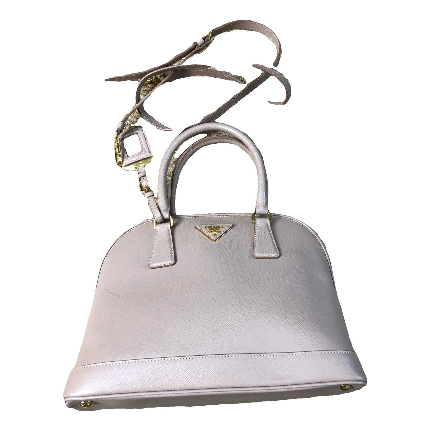 Promenade leather handbag
