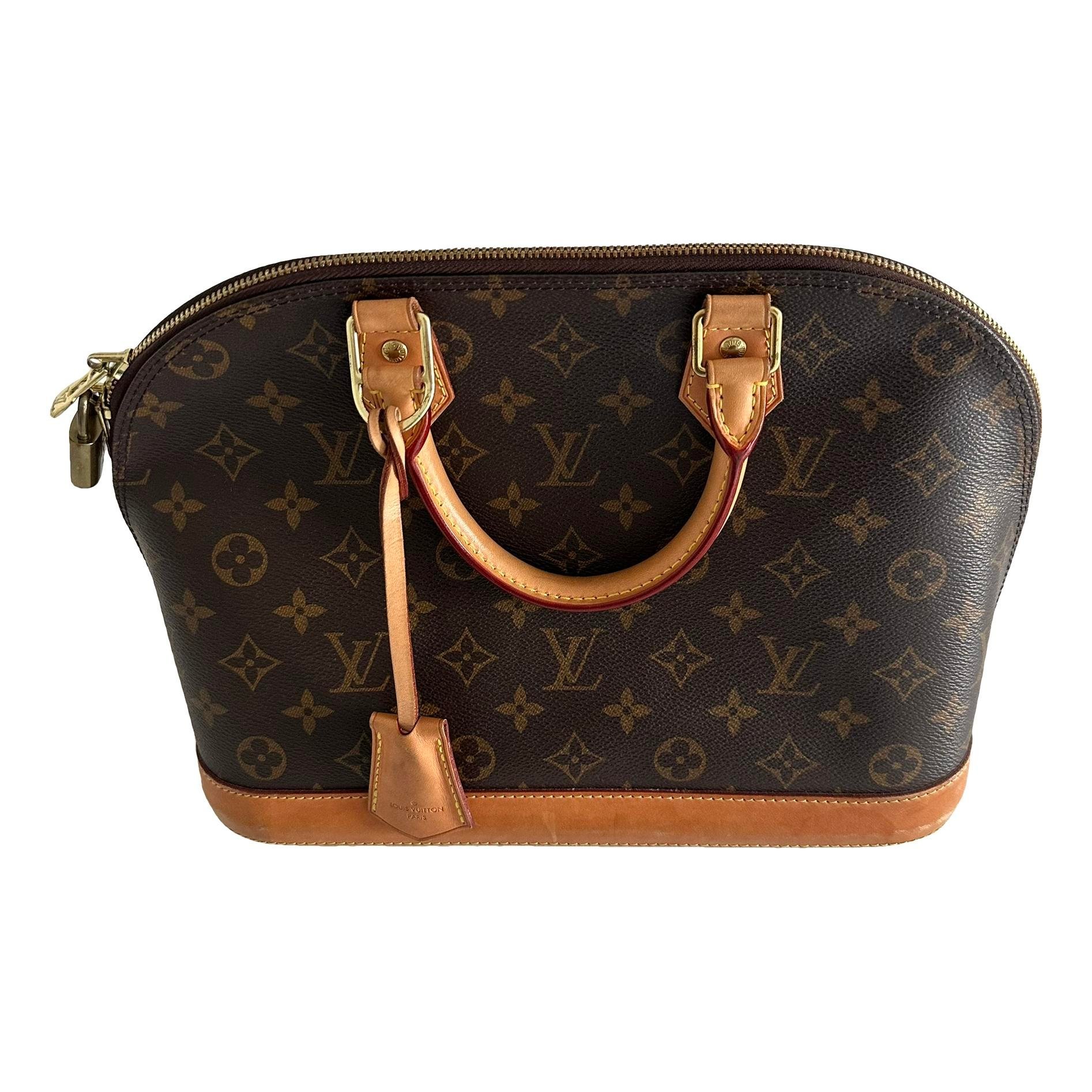 Alma leather handbag